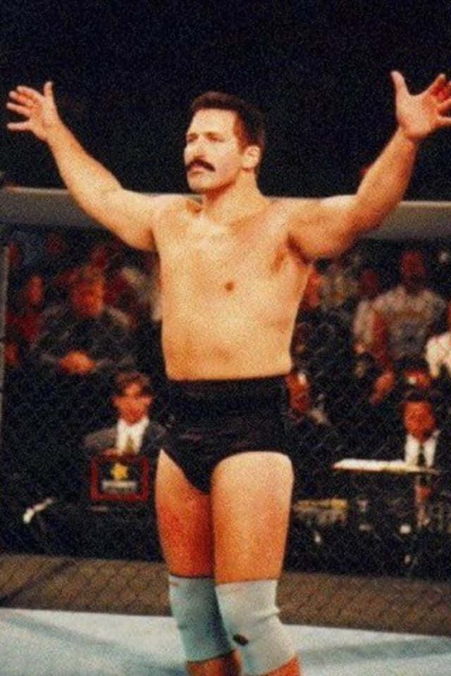 Dan Severn, wrestler, black trunks, SD Phone Wallpaper