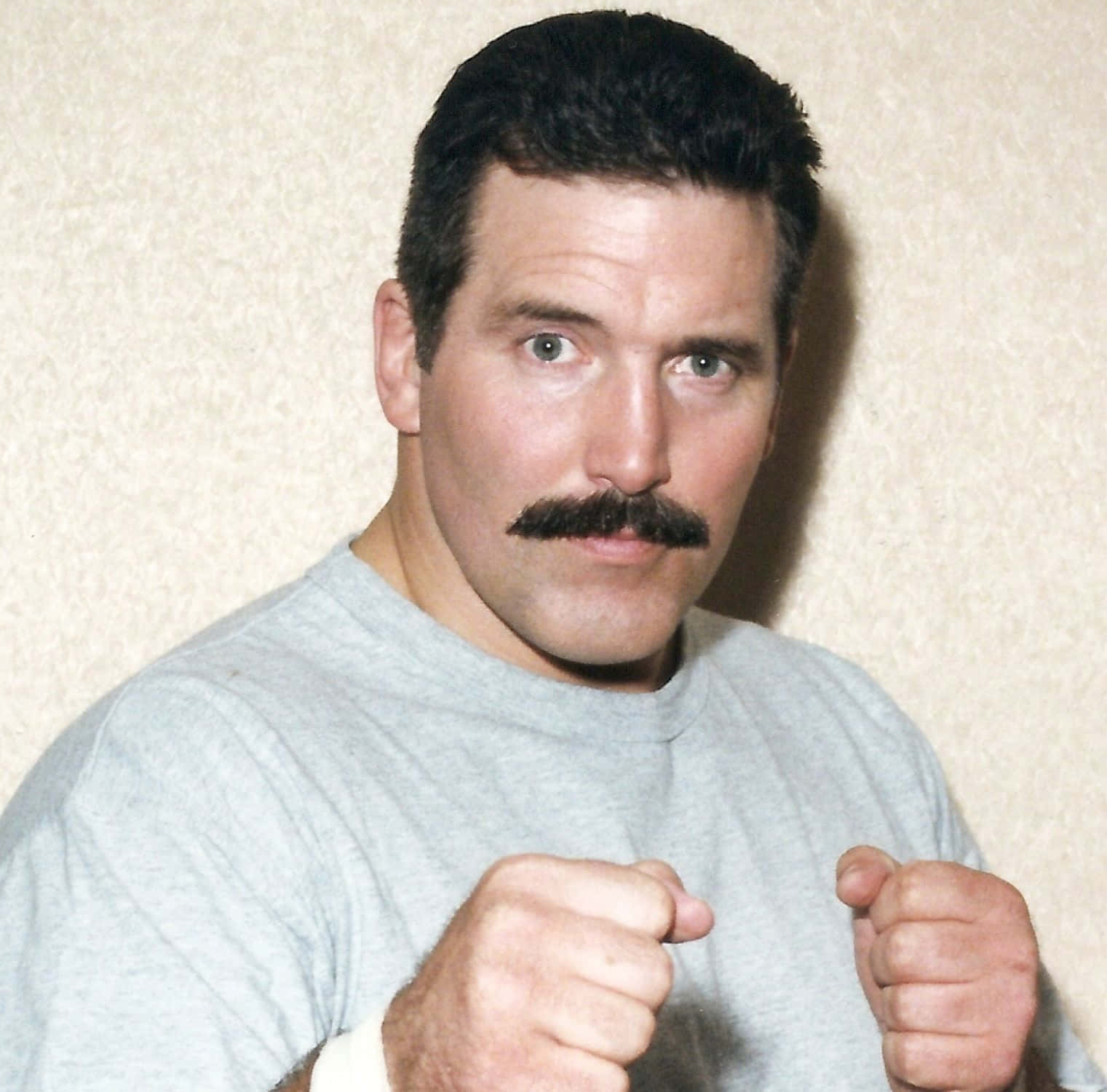 Dan Severn, American professional wrestler, thick mustache, HD Desktop Wallpaper