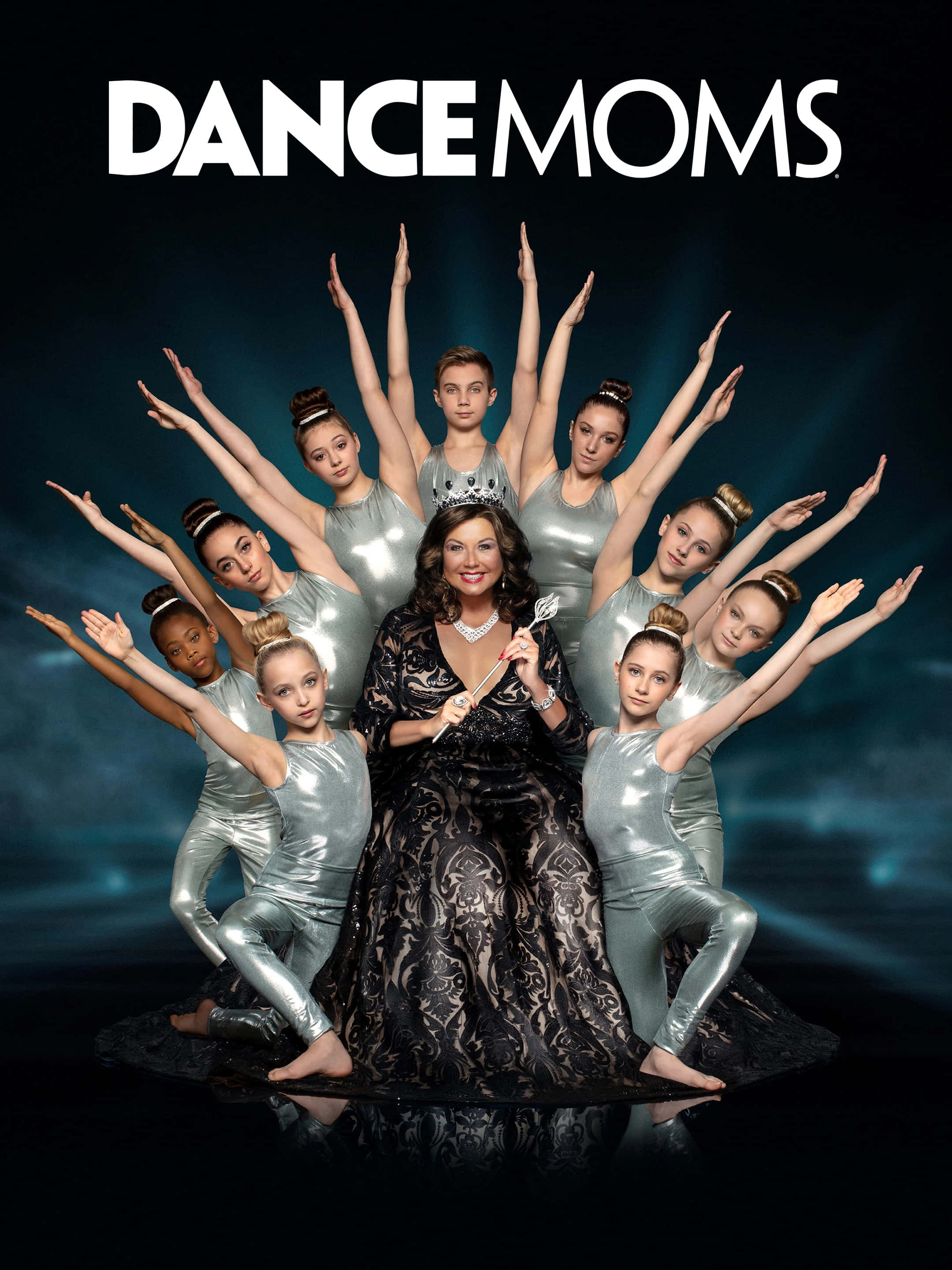 Dance Moms, black gown, silver costumes, 2K Phone Wallpaper