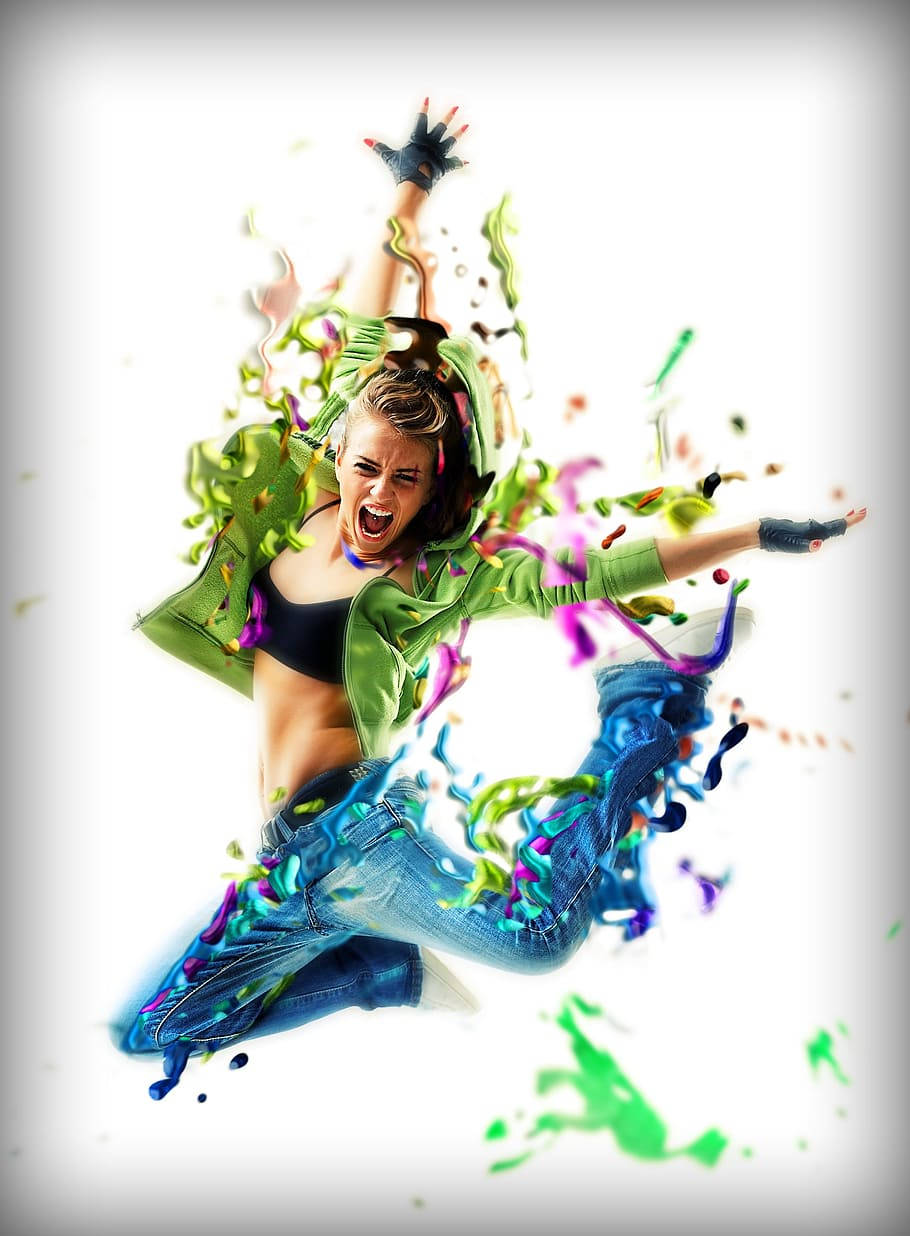 street dancing, dance pose, breakdancing, SD Phone Wallpaper