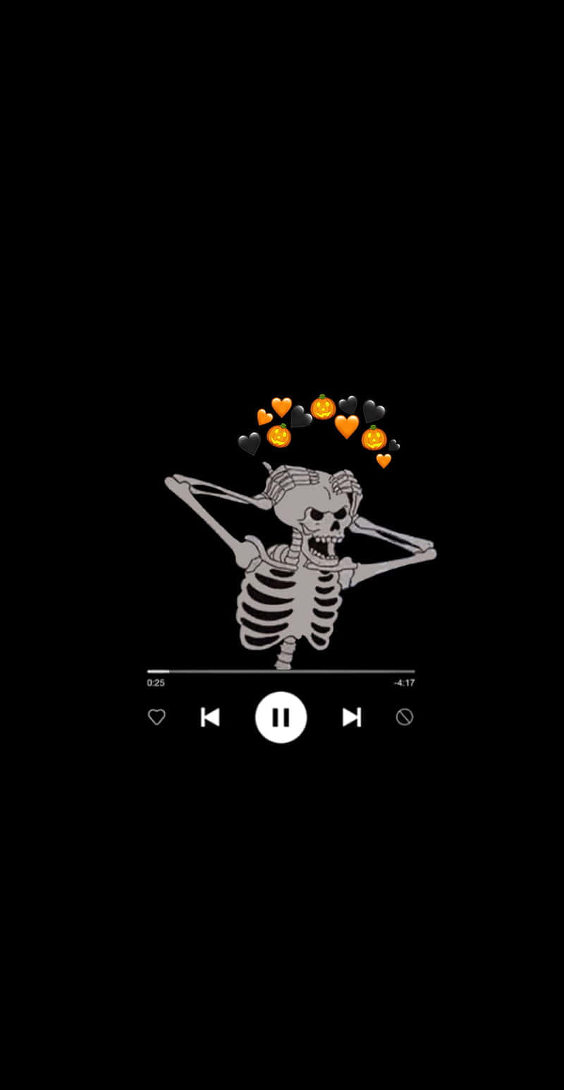 skeleton, dab, black background, HD Phone Wallpaper