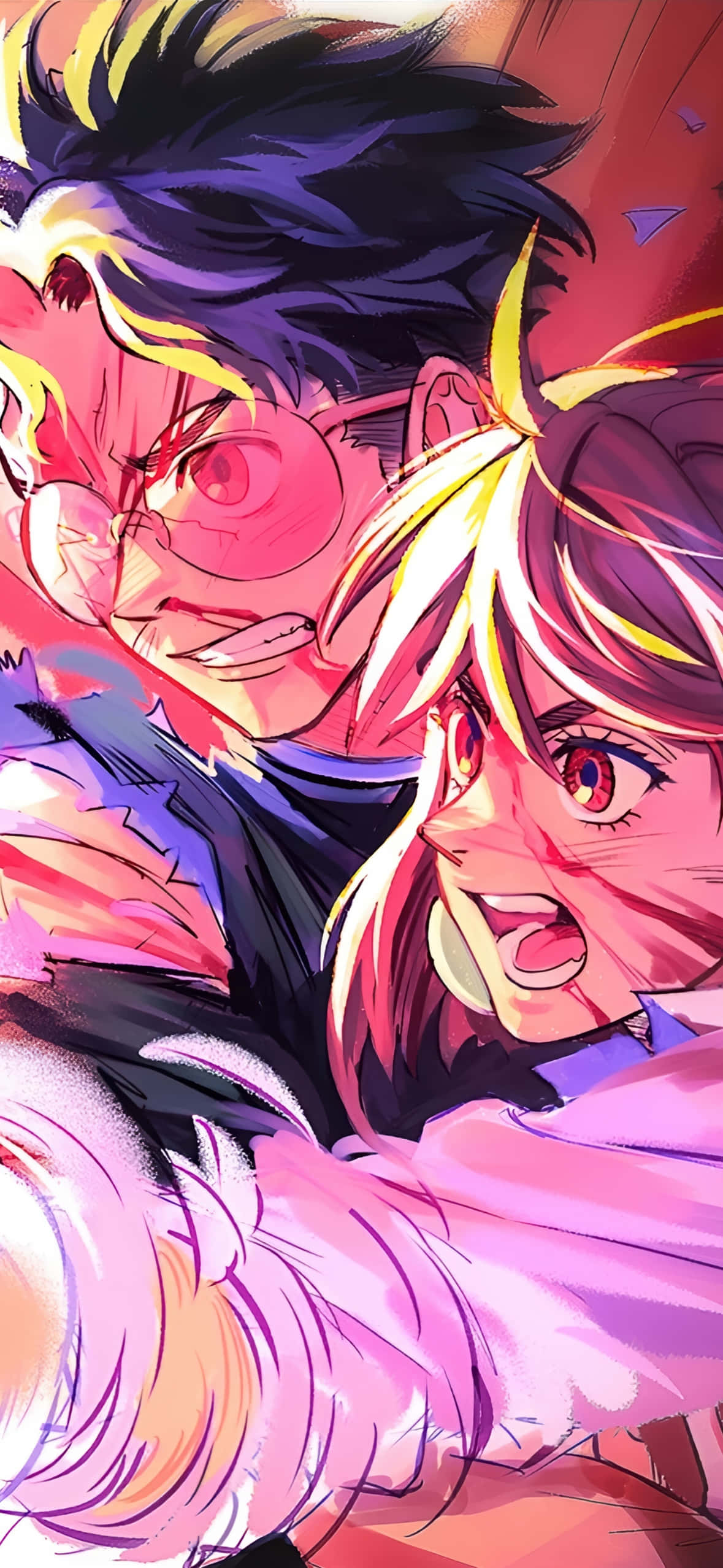 Dandadan, anime, iPhone, Full HD Phone Wallpaper