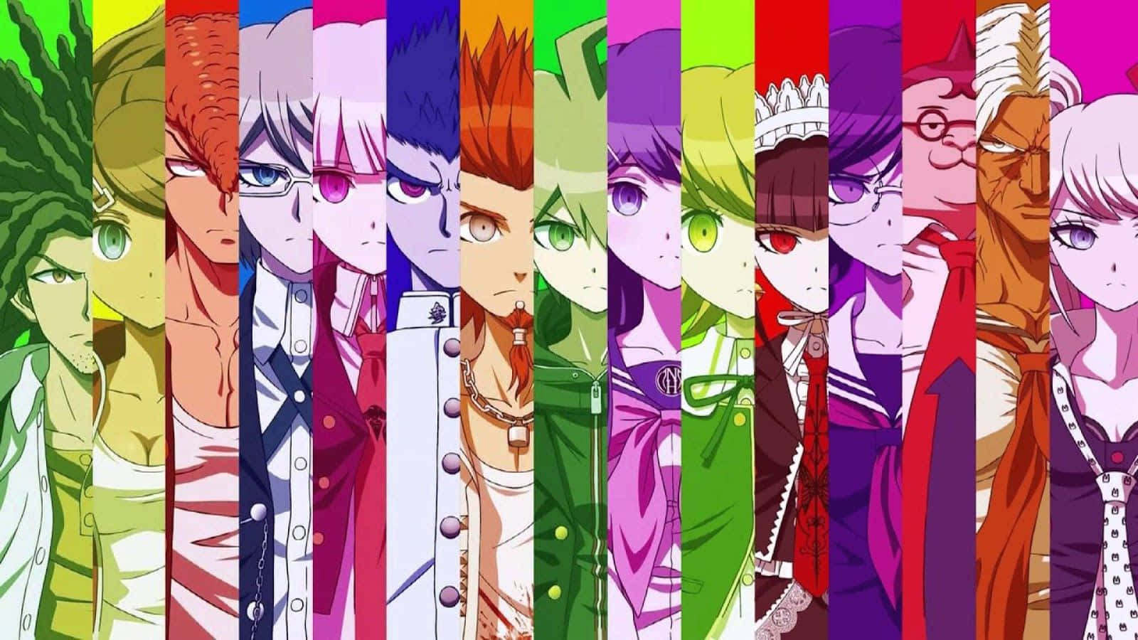 Danganronpa, Danganronpa 1, anime characters, HD Desktop Wallpaper