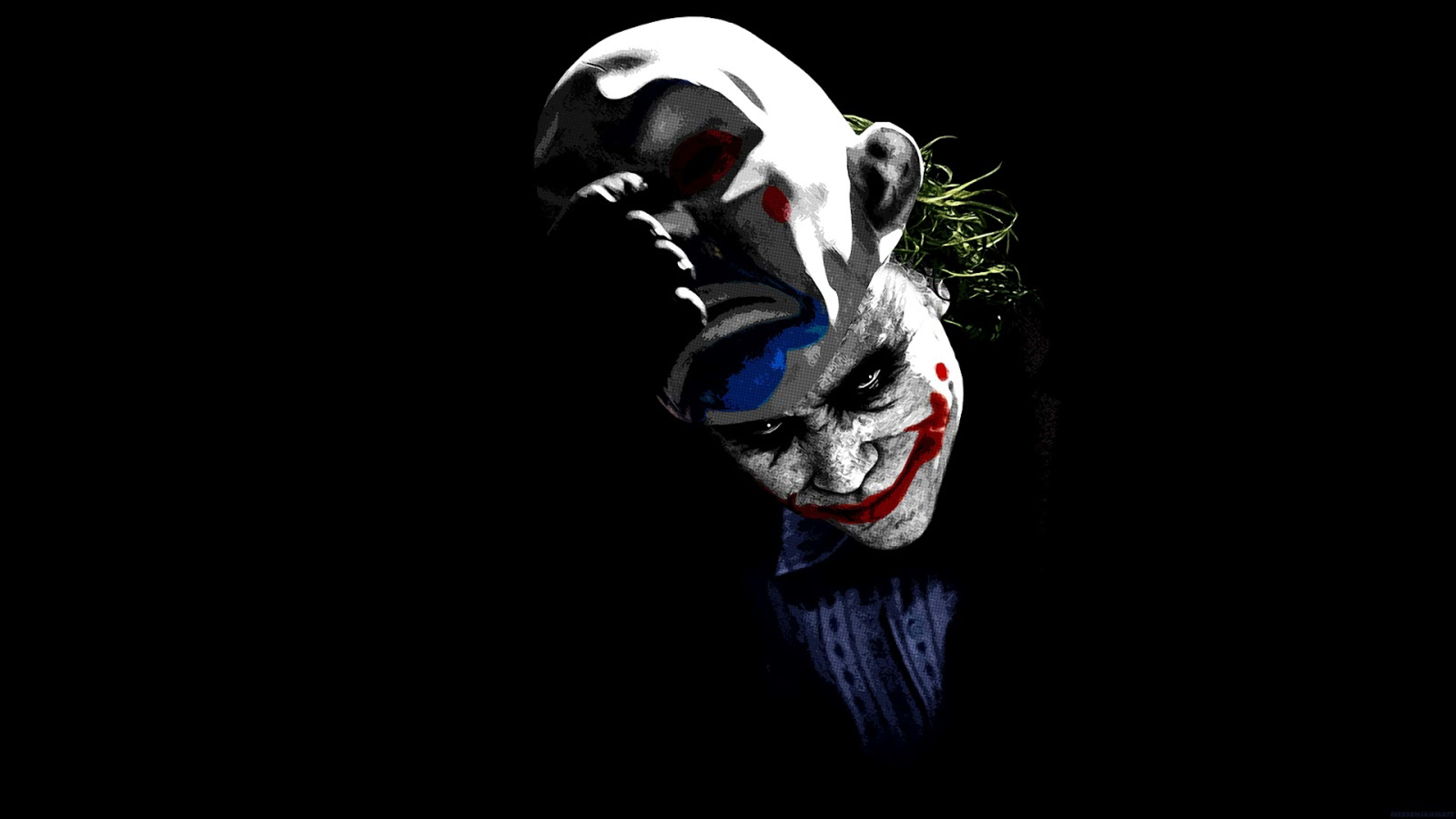 Dangerous Joker, Joker, white face paint, 8K Desktop Wallpaper