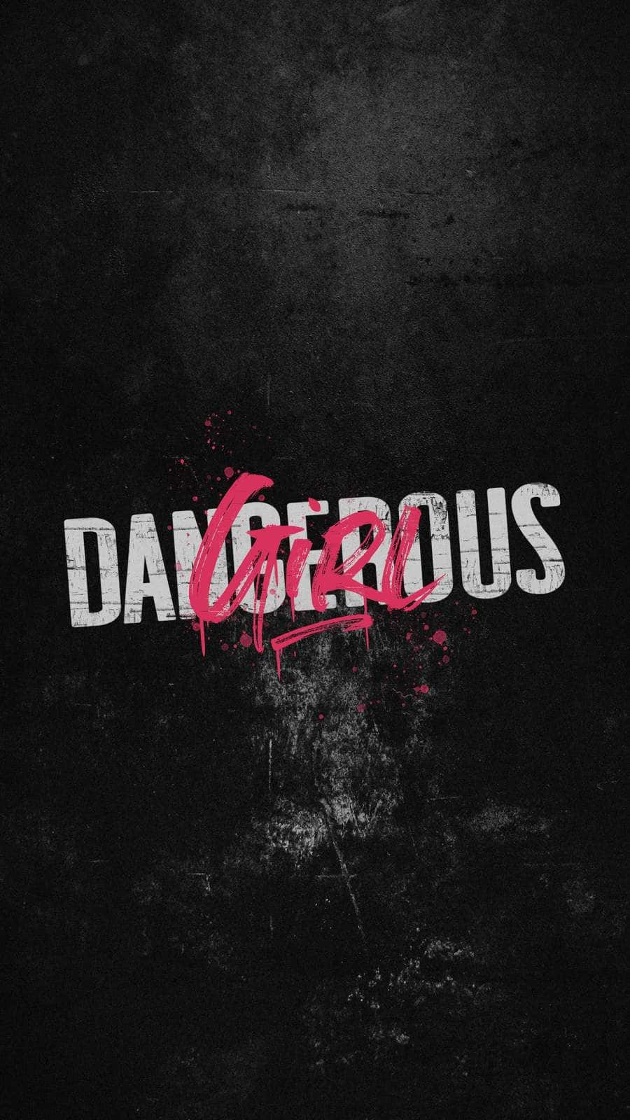 dangerous, white, pink, HD Phone Wallpaper