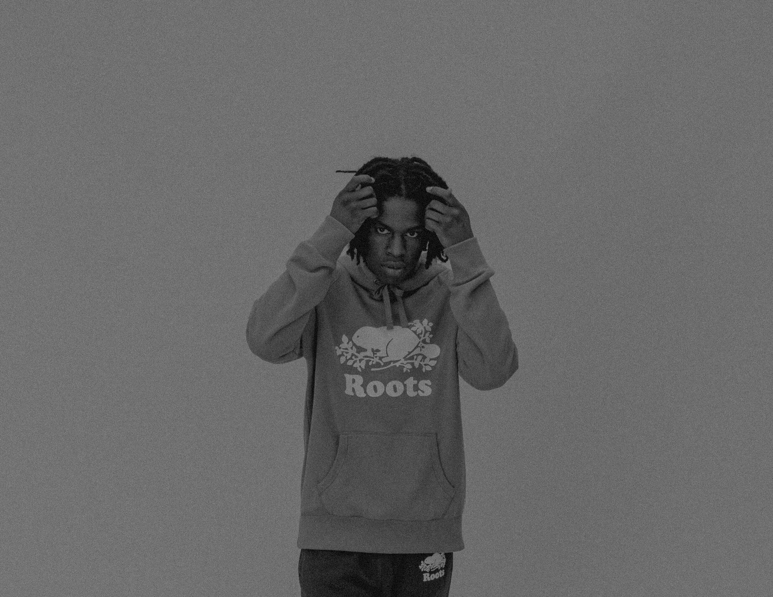 Daniel Caesar, Roots hoodie, dreadlocks, Full HD Desktop Wallpaper