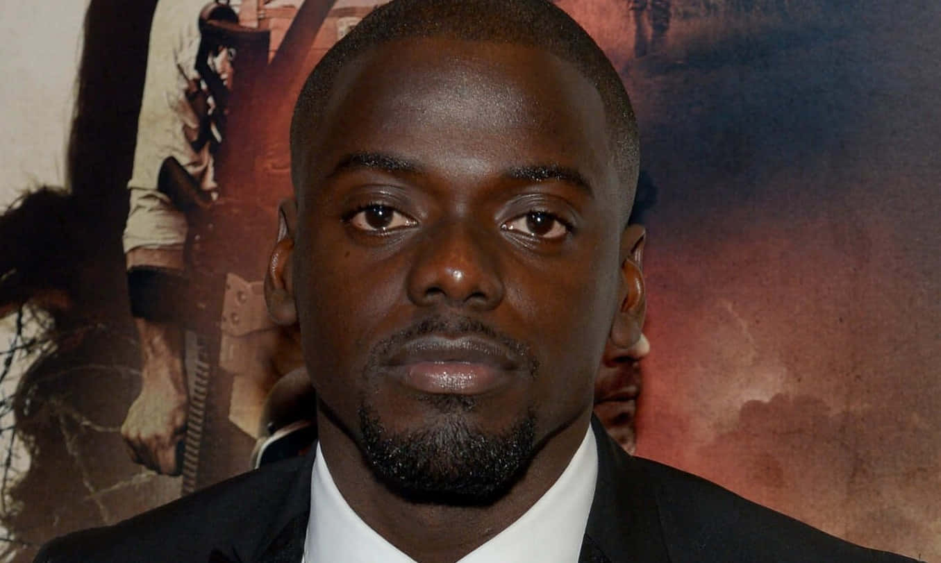 Daniel Kaluuya, black suit, white shirt, HD Desktop Wallpaper