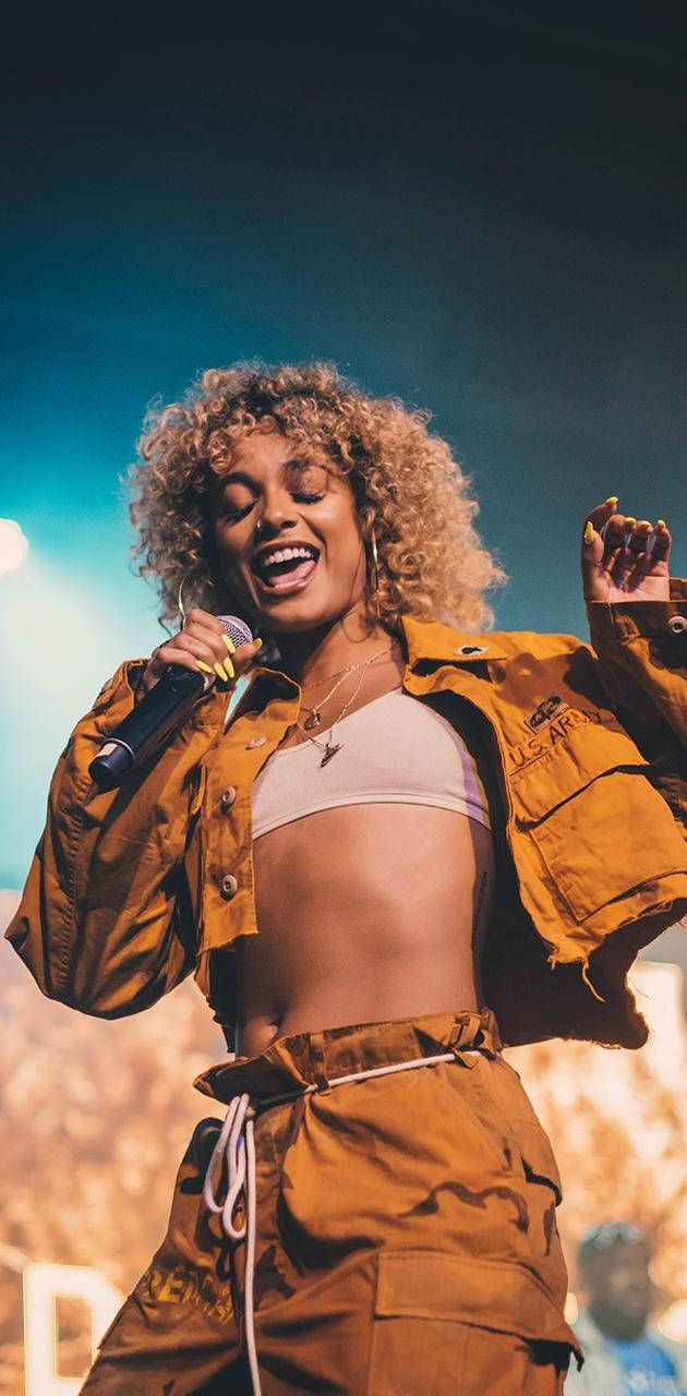 Danileigh, Latin Trap Music, mustard jacket, HD Phone Wallpaper