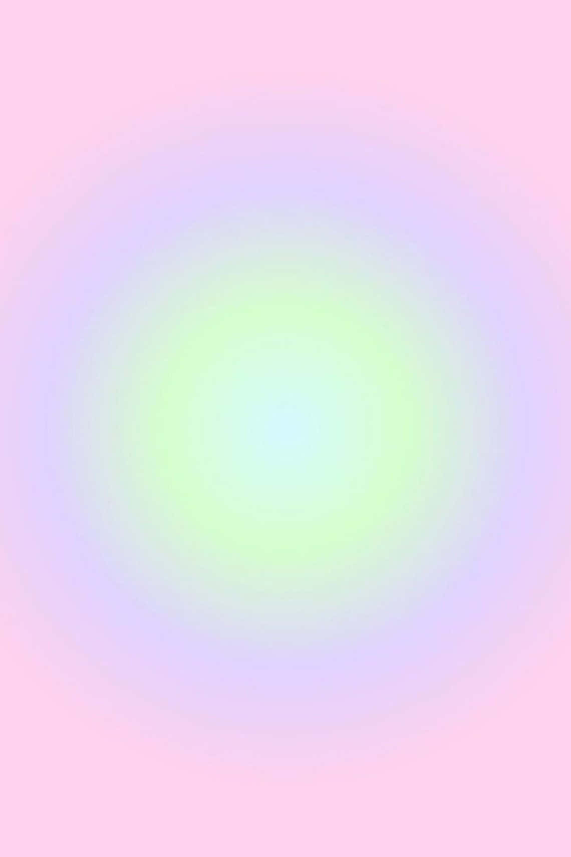 pink, green, circular shape, HD Phone Wallpaper