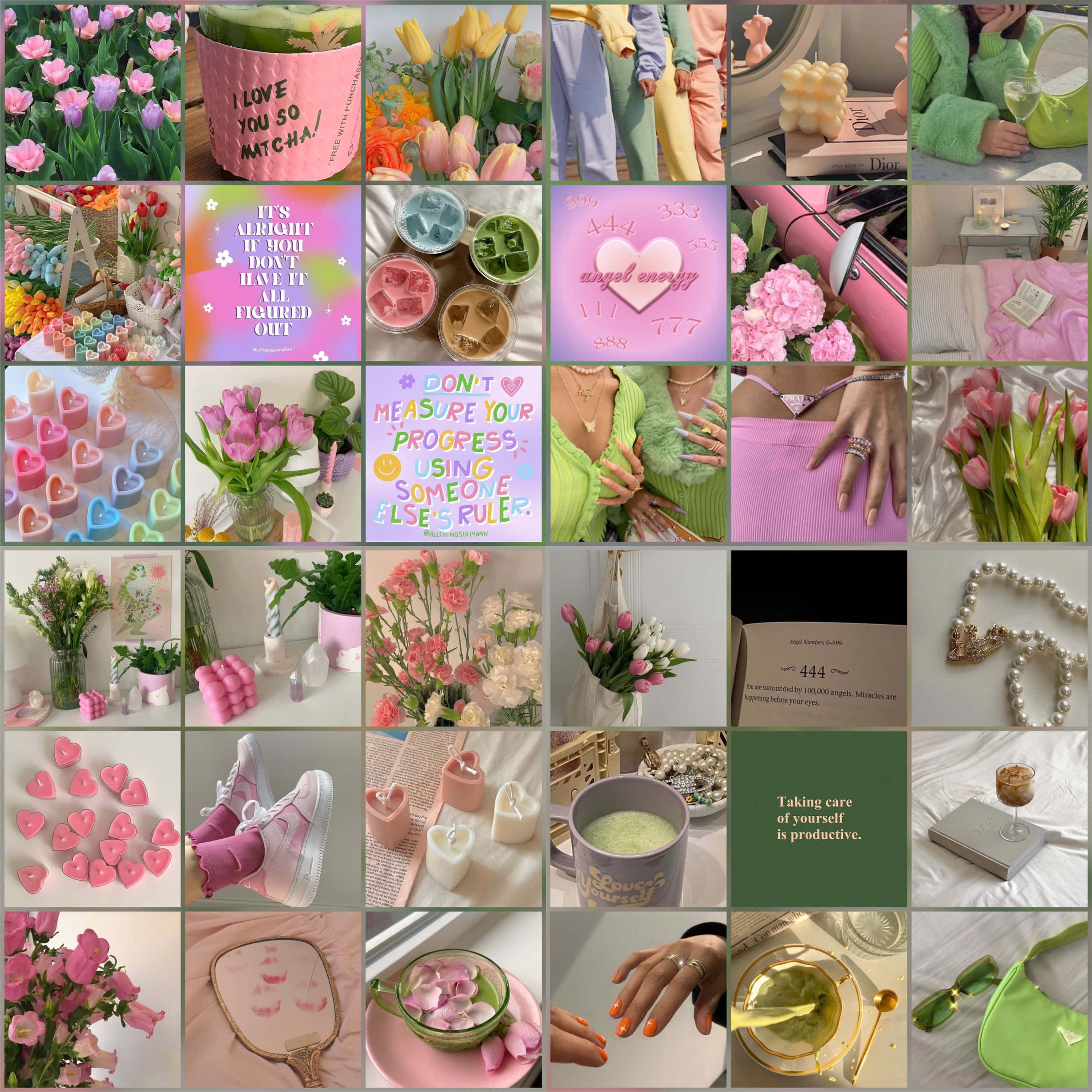 pink, pastel, tulips, 2K Desktop Wallpaper