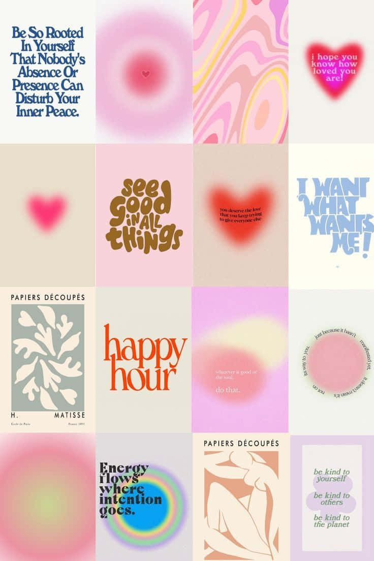 pastel pink, peach, abstract swirls, SD Phone Wallpaper