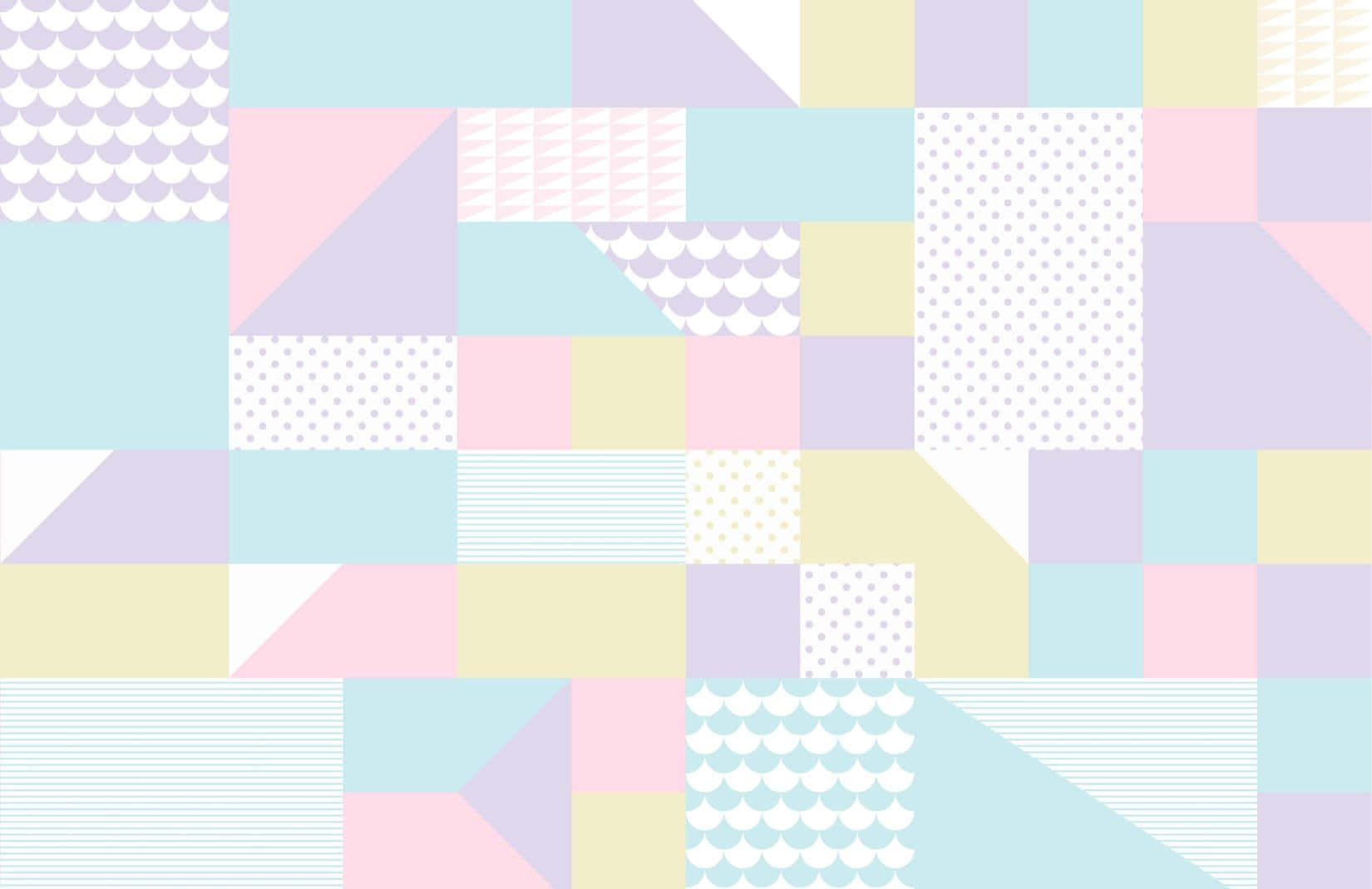 pastel-colored, geometric shapes, subtle patterns, HD Desktop Wallpaper