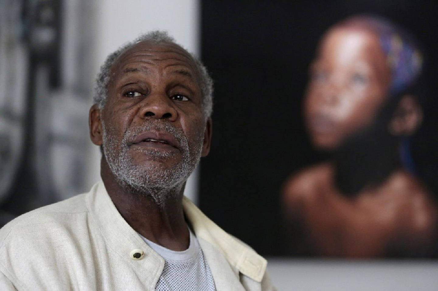 Danny Glover, kid, painting, HD Desktop Wallpaper