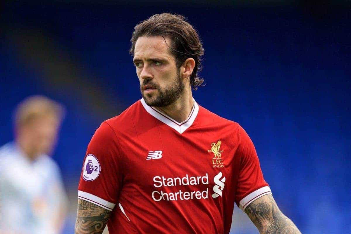 Danny Ings, red Liverpool jersey, tattoos on his arms, SD Desktop Wallpaper