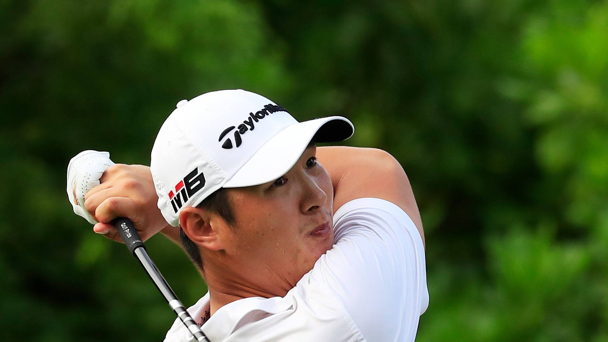 Danny Lee, white cap, white shirt, Full HD Desktop Wallpaper