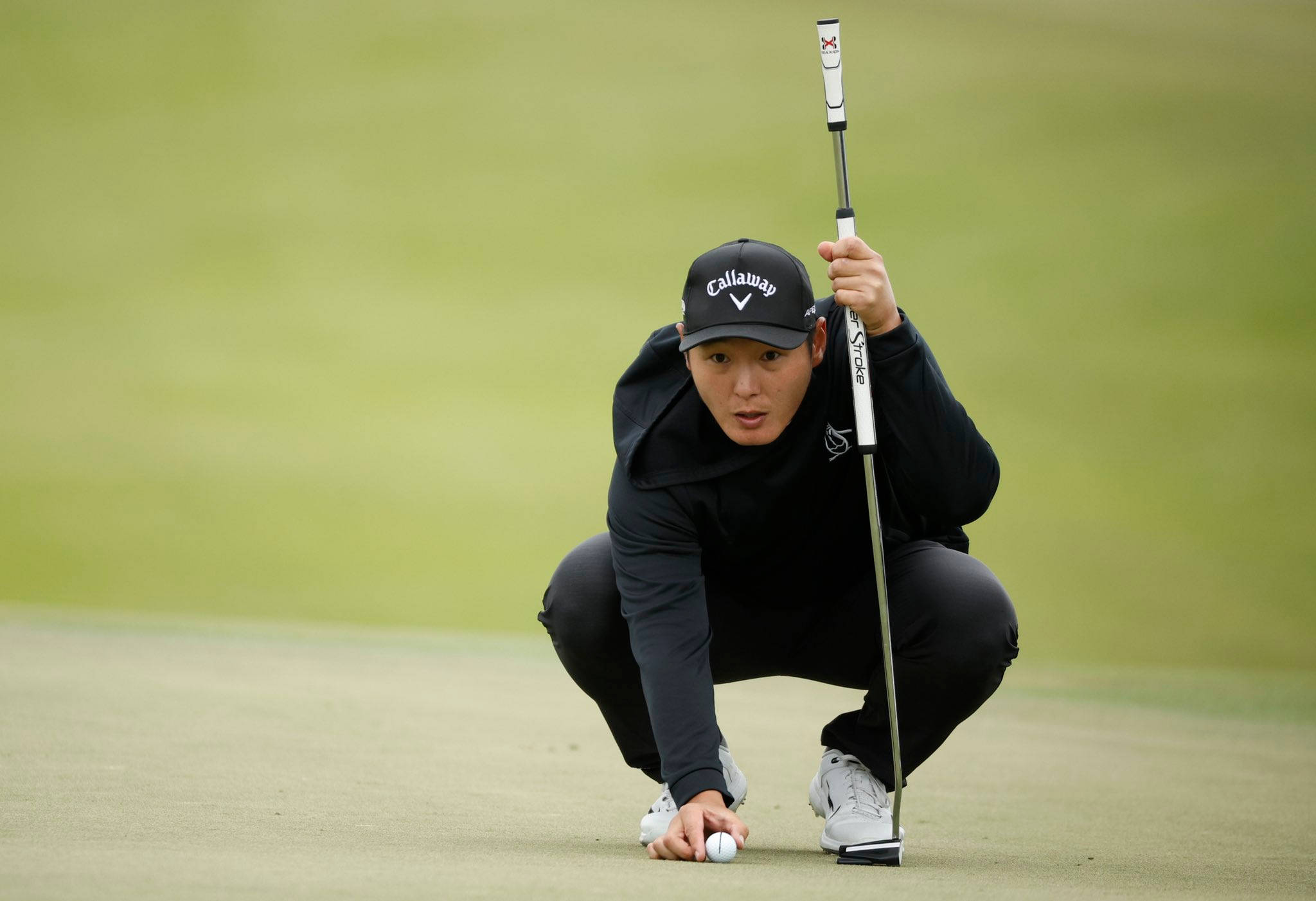Danny Lee, putting surface, putter, Full HD Desktop Wallpaper