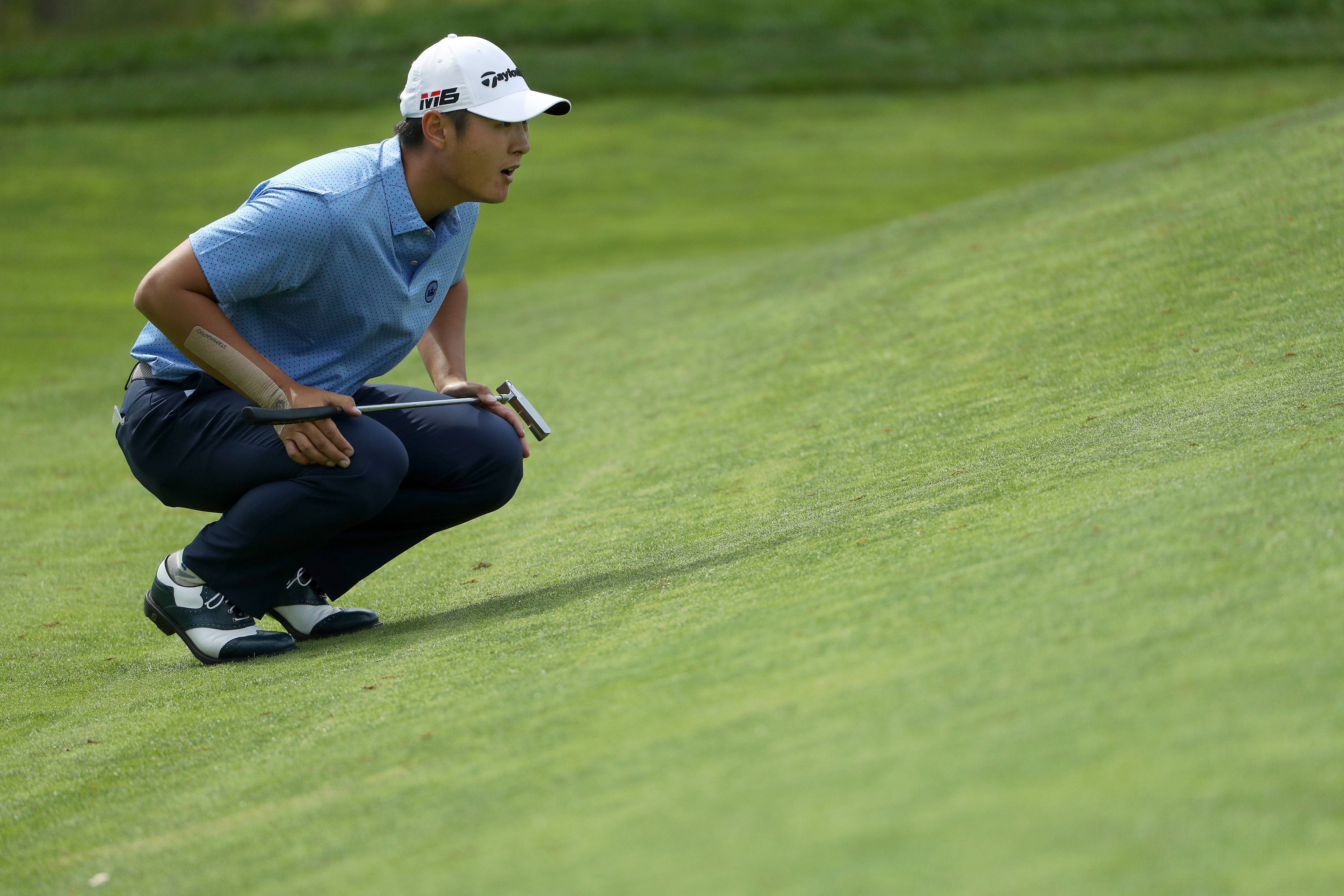 Danny Lee, golfer, vibrant green fairway, 5K Desktop Wallpaper