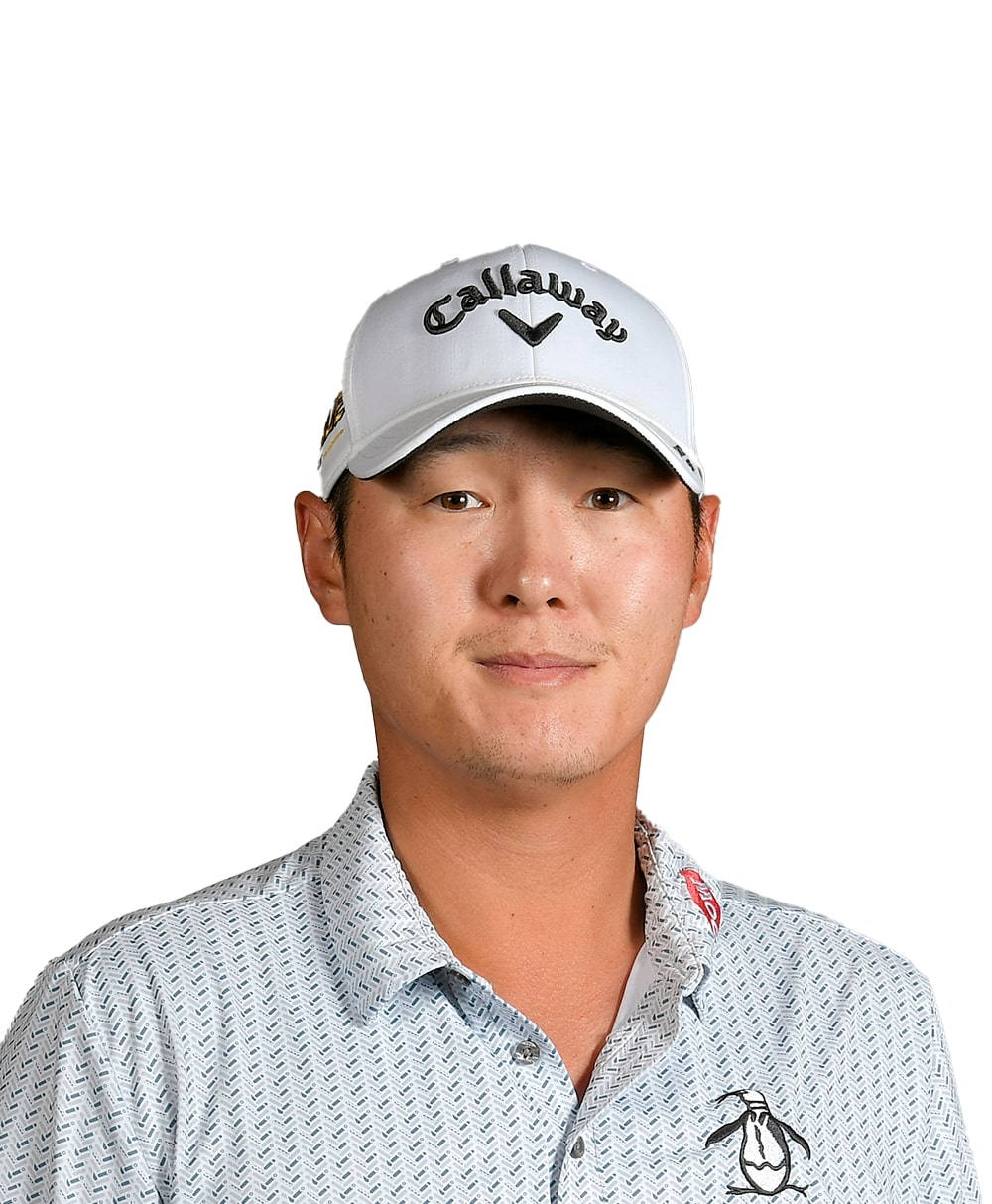 Danny Lee, white Callaway cap, patterned polo shirt, SD Phone Wallpaper
