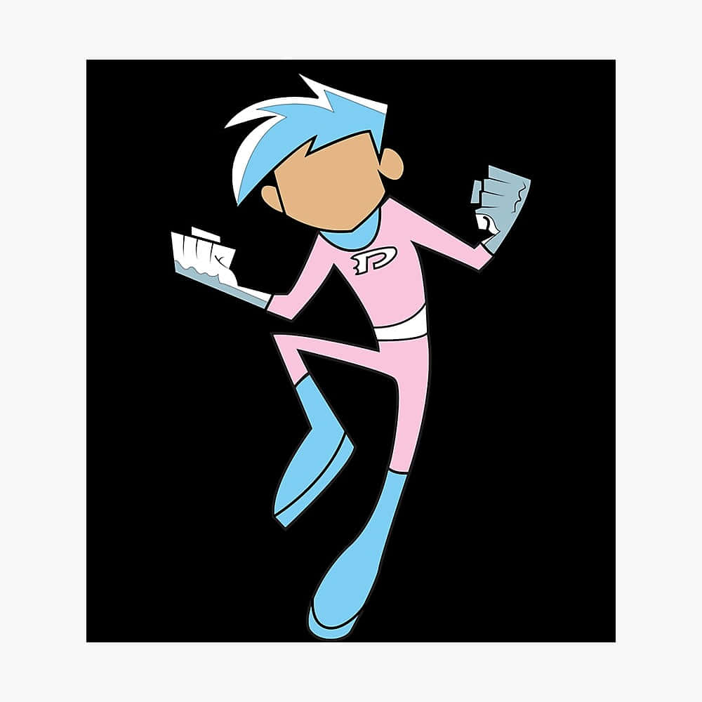 Pastel Danny Phantom PFP, Danny Phantom, blue hair, SD Desktop Wallpaper