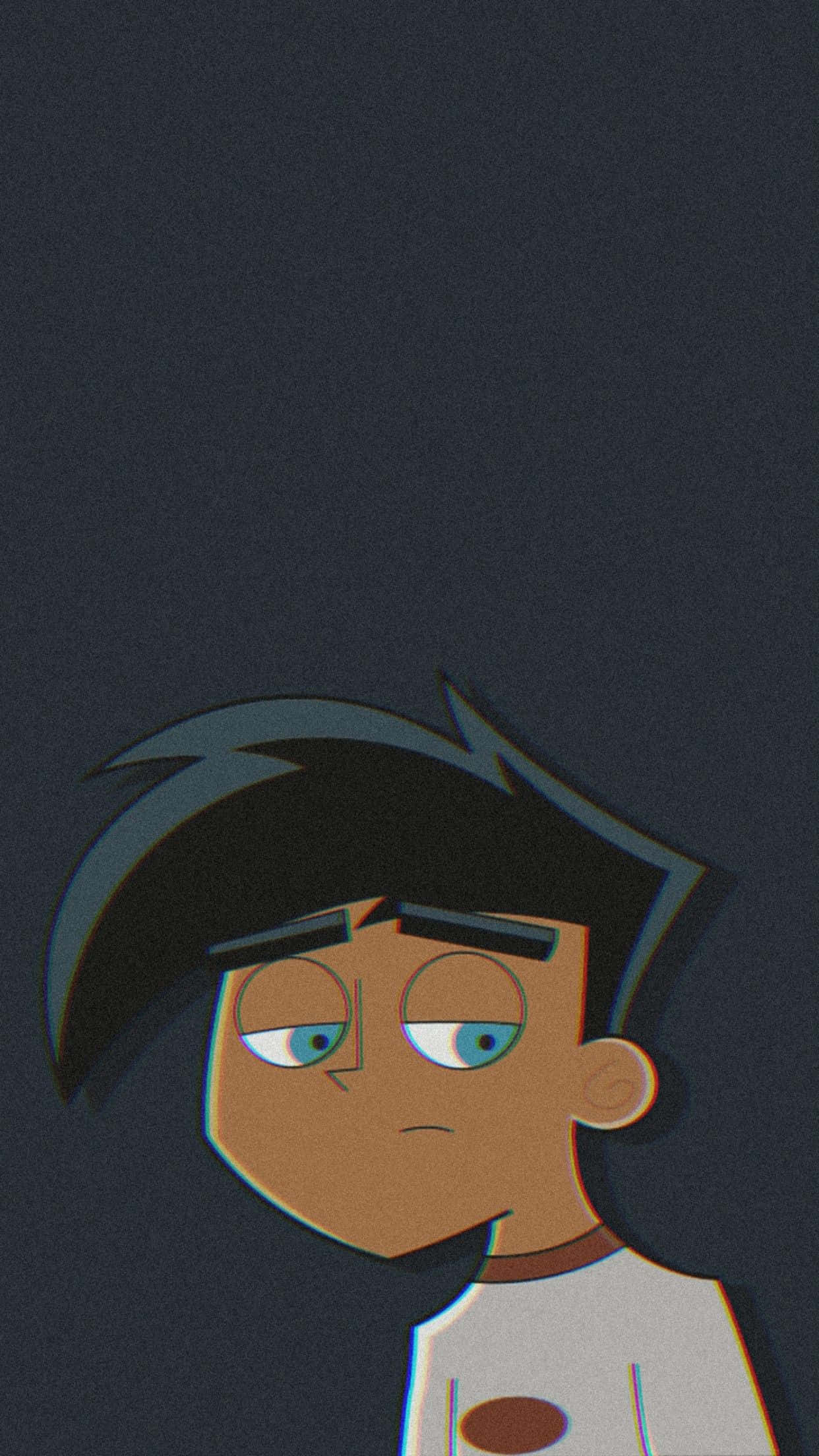 Danny Phantom, frowning, tired eyes, Full HD Phone Wallpaper