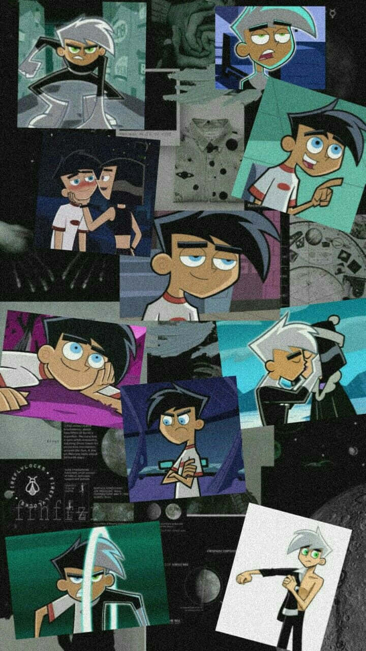Danny Phantom, animated character portraits, show, HD Phone Wallpaper
