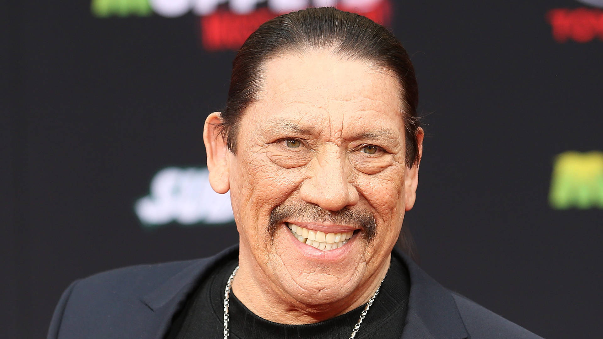 Danny Trejo, red carpet, dark suit, Full HD Desktop Wallpaper
