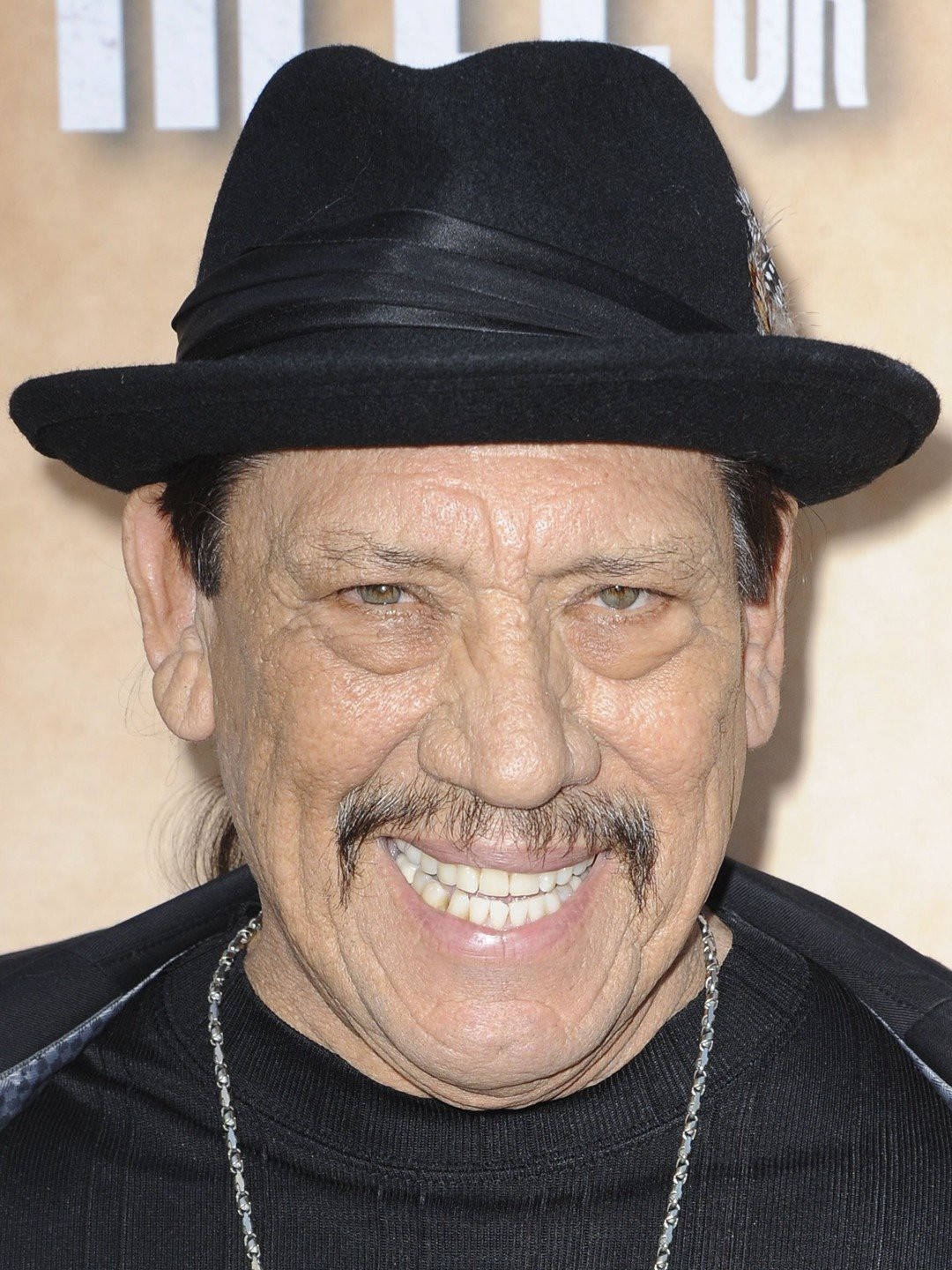 Danny Trejo, mustache, black fedora, HD Phone Wallpaper