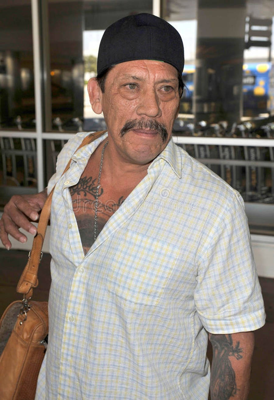 Danny Trejo, mustache, tattoos, HD Phone Wallpaper