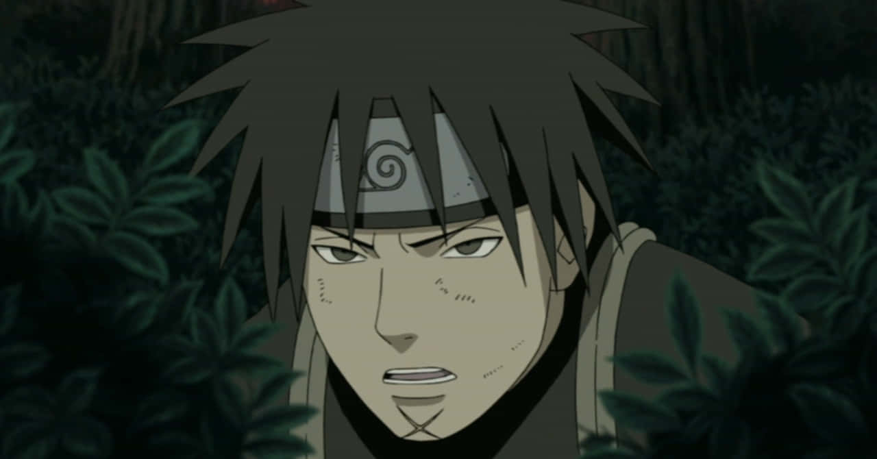 Danzo Shimura, spiky dark hair, headband, HD Desktop Wallpaper
