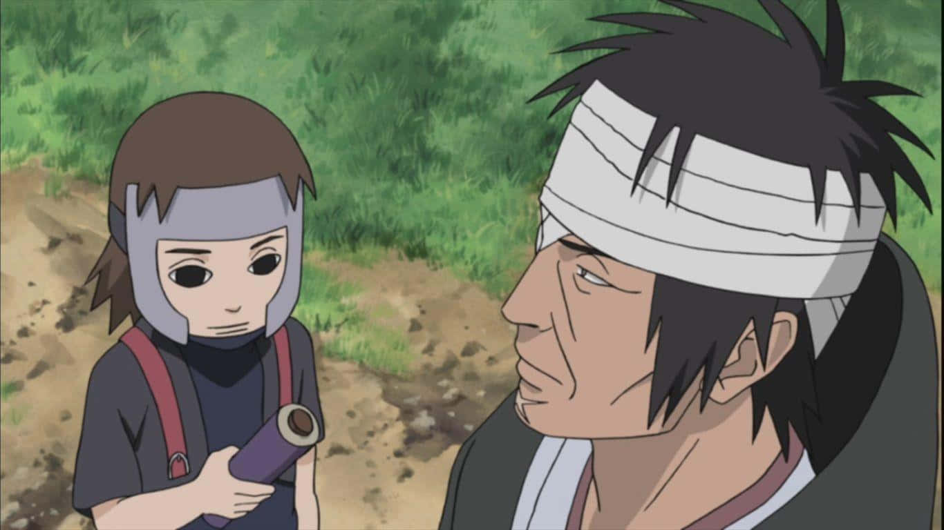 Danzo Shimura, white bandage over his eye, headband, HD Desktop Wallpaper