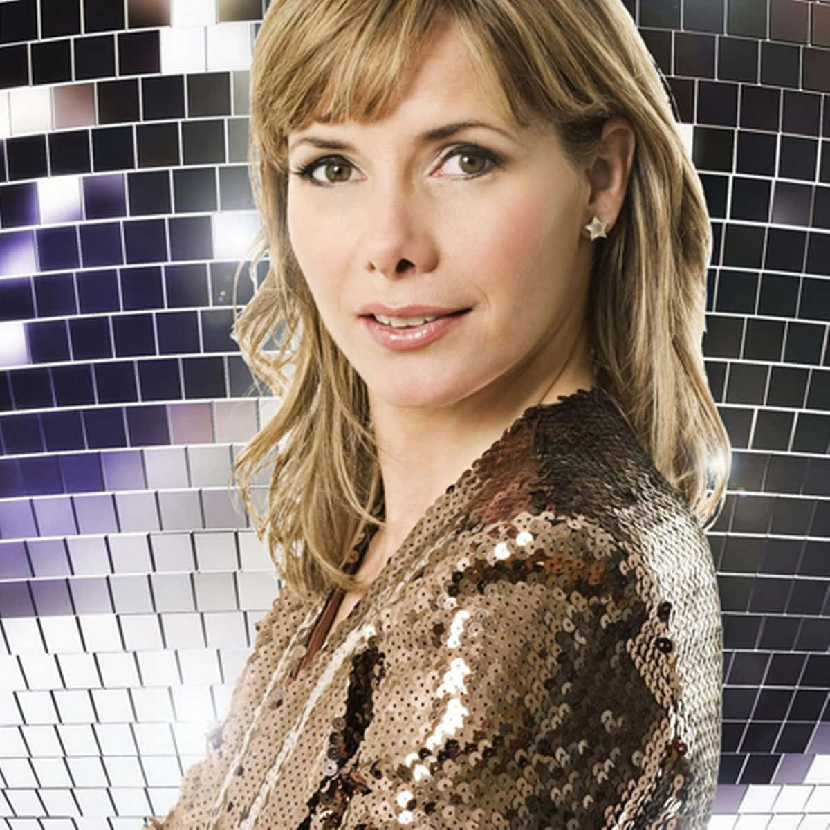 Darcey Bussell, blonde hair, star earrings, SD Desktop Wallpaper