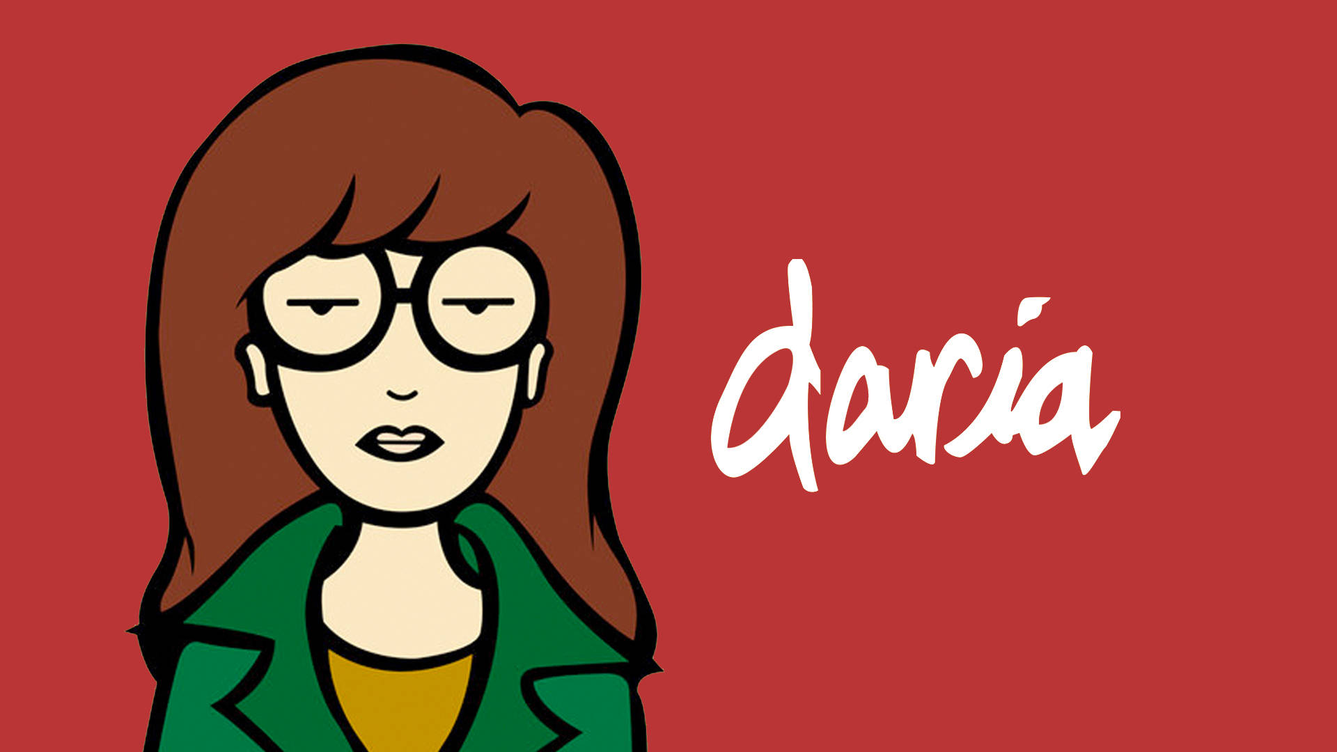 Daria, brown hair, glasses, Full HD Desktop Wallpaper