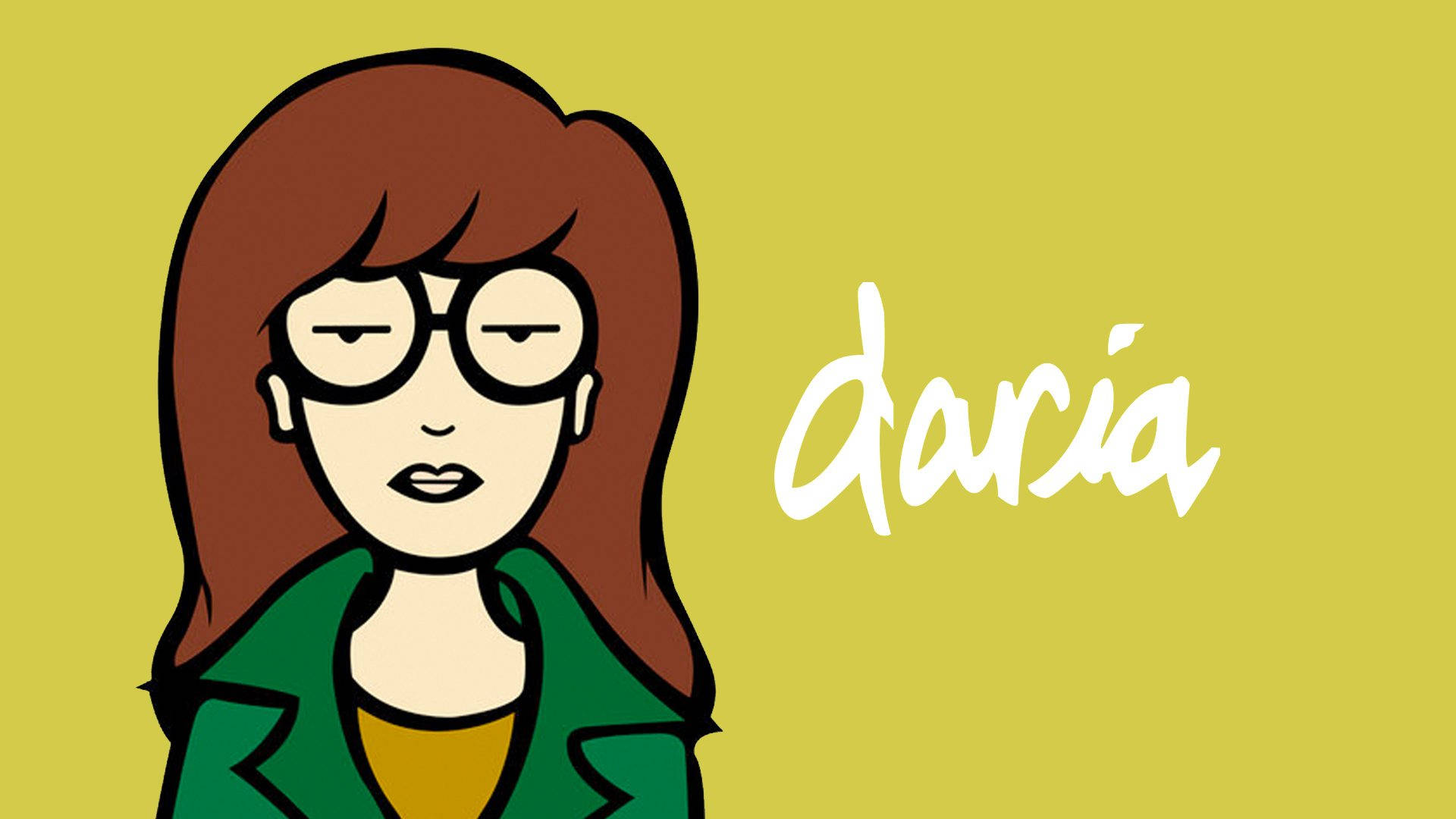 Daria, brown hair, glasses, Full HD Desktop Wallpaper