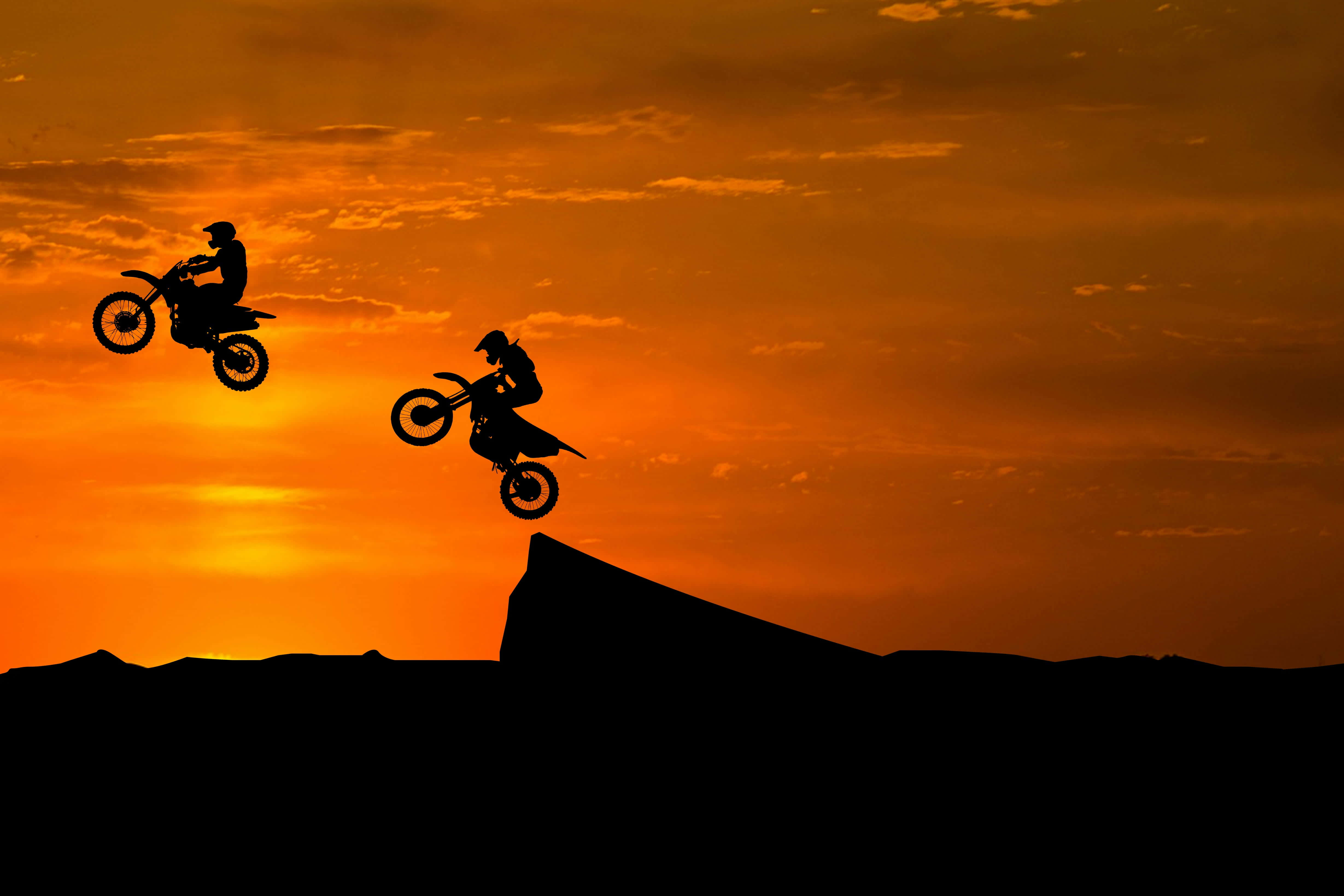 daring, 4917 x 3278, motocross riders, 4K Desktop Wallpaper