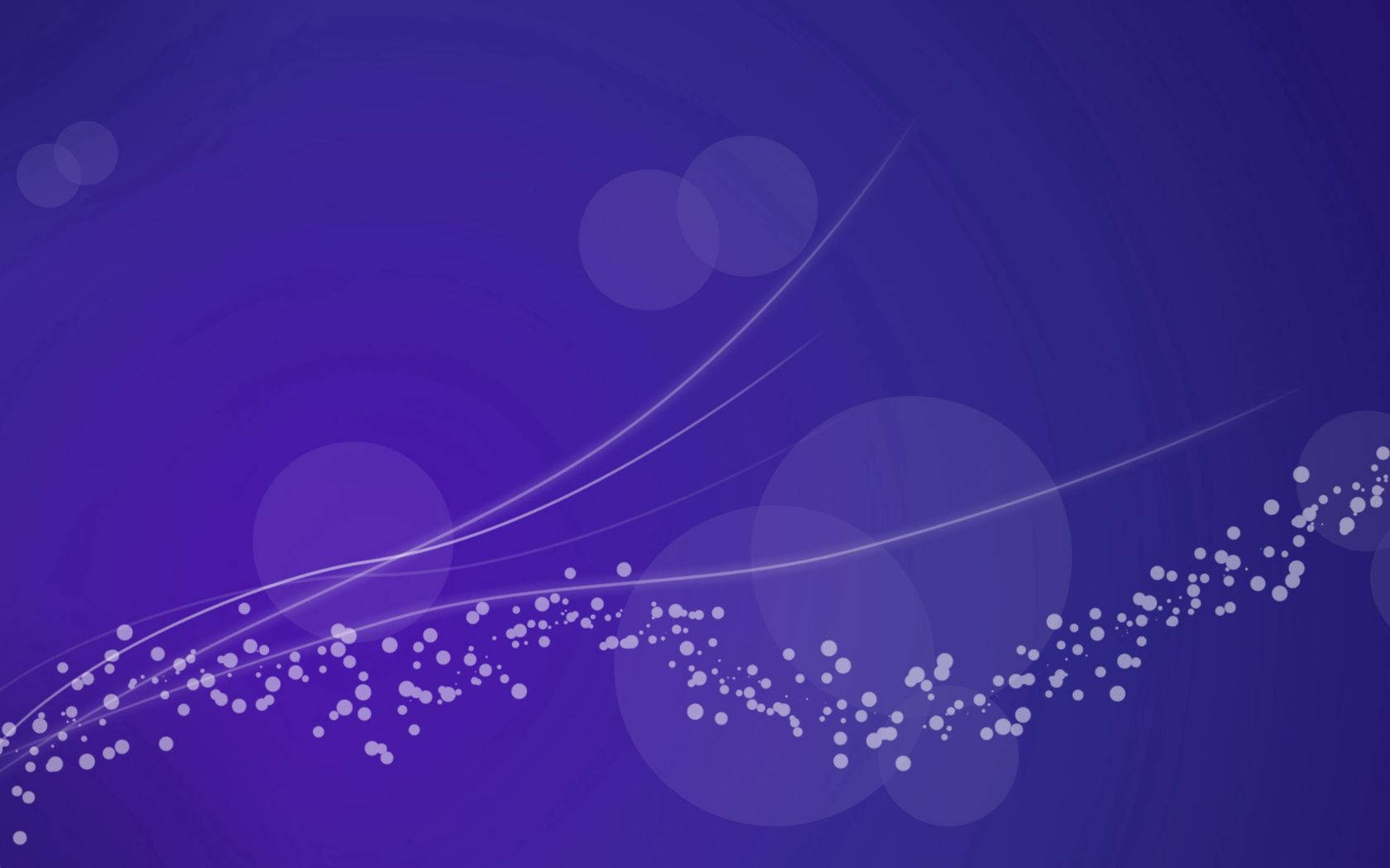 purple, glowing white particle trails, soft bokeh circles, HD Desktop Wallpaper