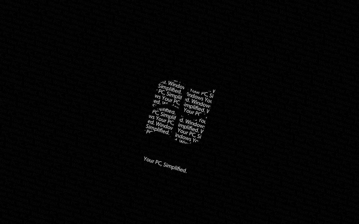 Dark Aesthetic Computer, Windows Logo, dark screen, HD Desktop Wallpaper