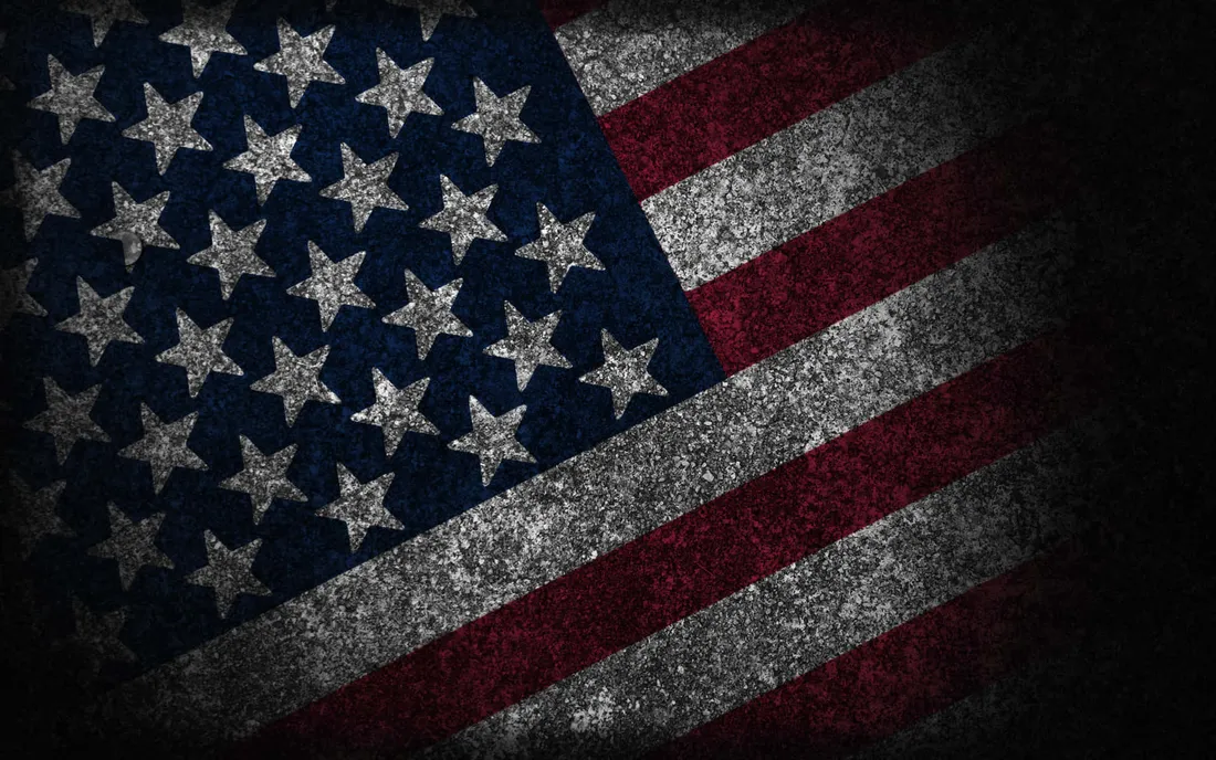Dark American Flag