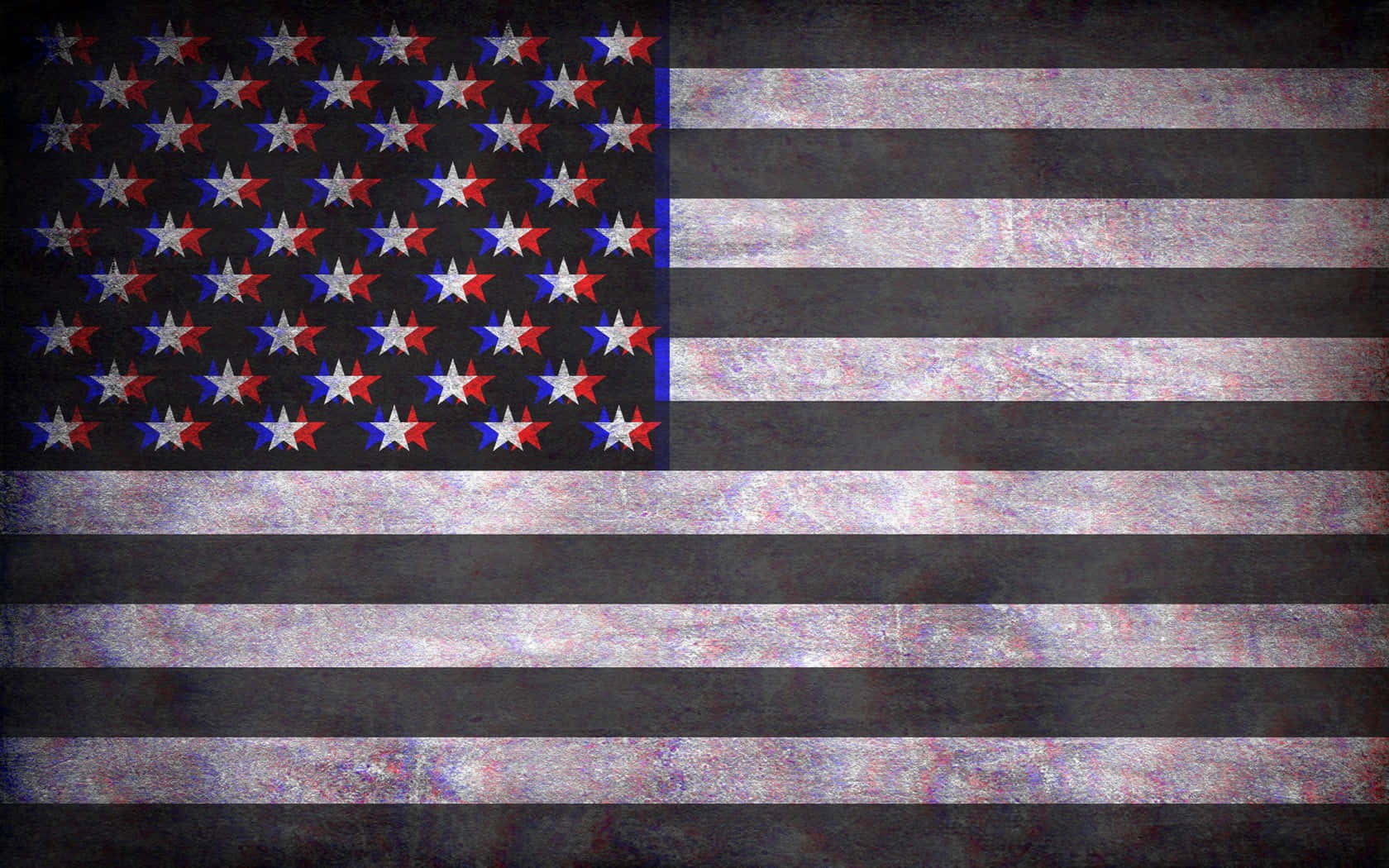 American flag, stars and stripes, faded red white blue, HD Desktop Wallpaper