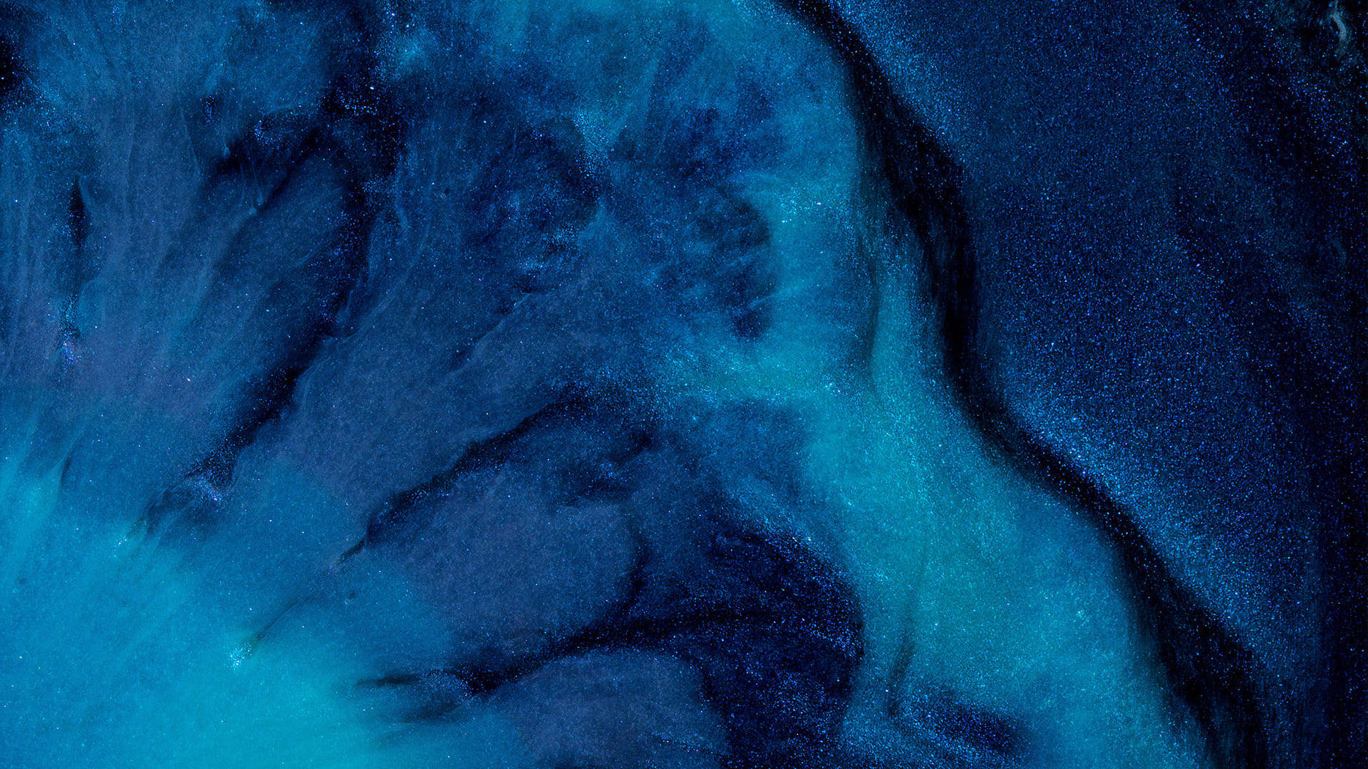 thick liquid, deep blues, teal, Full HD Desktop Wallpaper