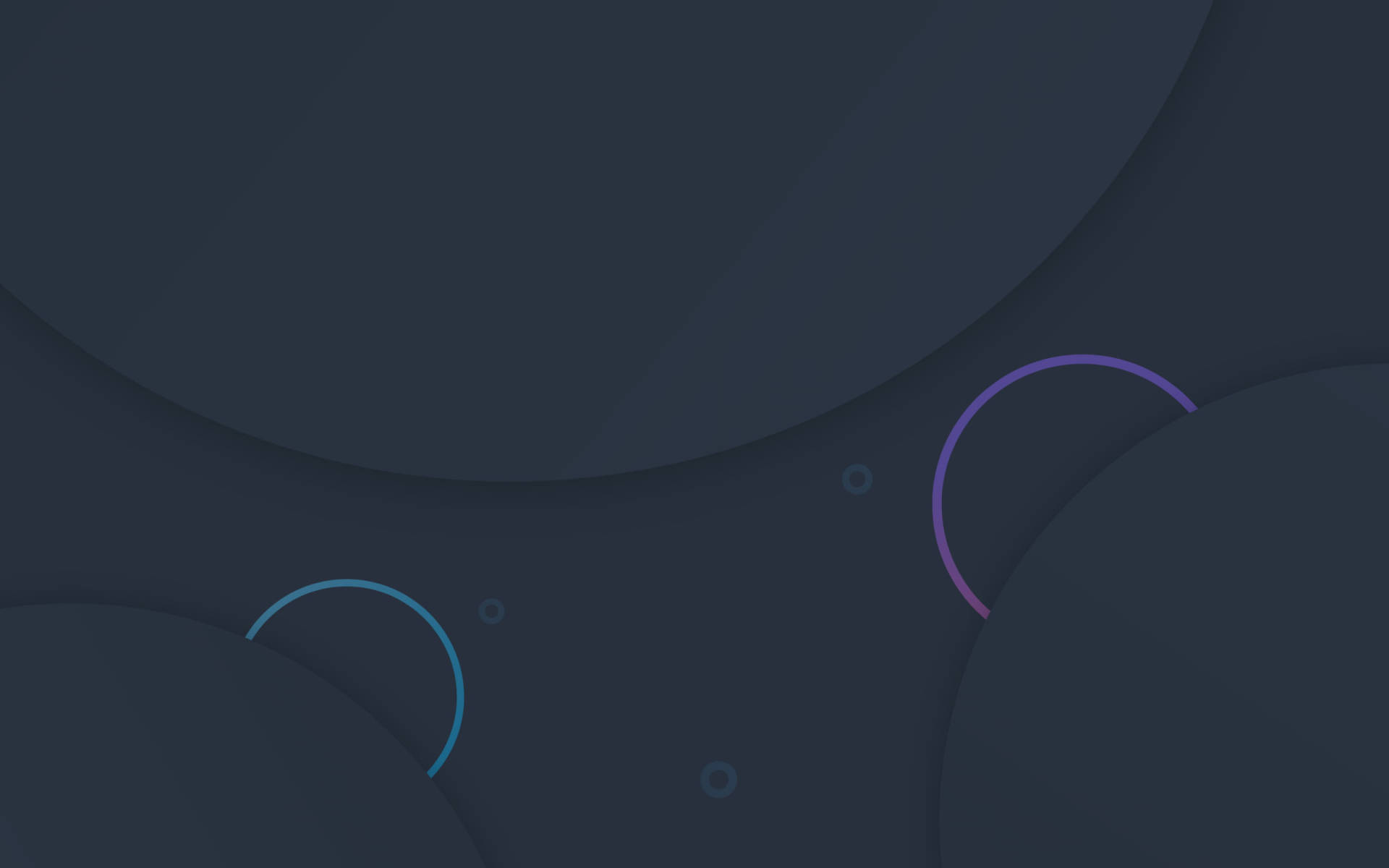 Android Material Design, dark circles, blue purple accents, Full HD Desktop Wallpaper