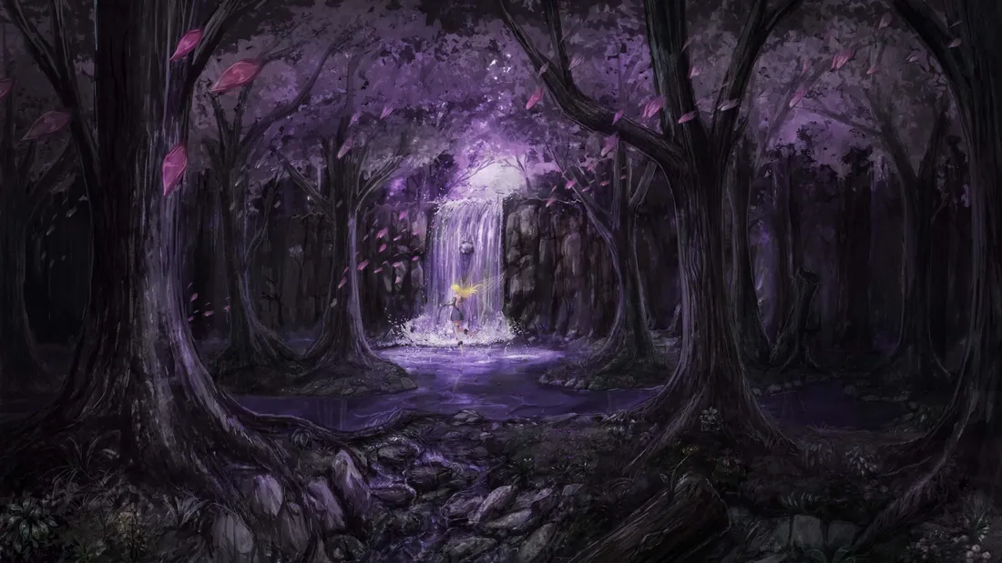 Dark Anime Scenery