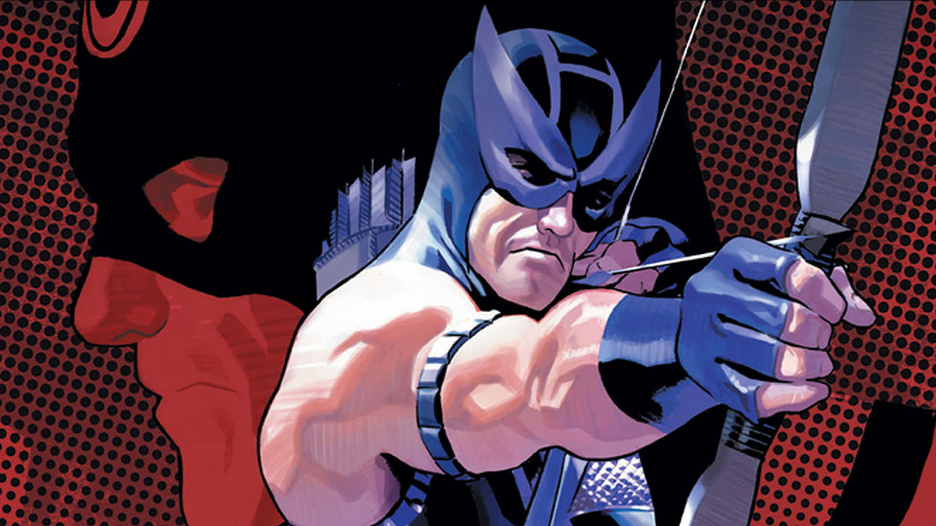 Dark Avengers, blue mask, gloves, Full HD Desktop Wallpaper