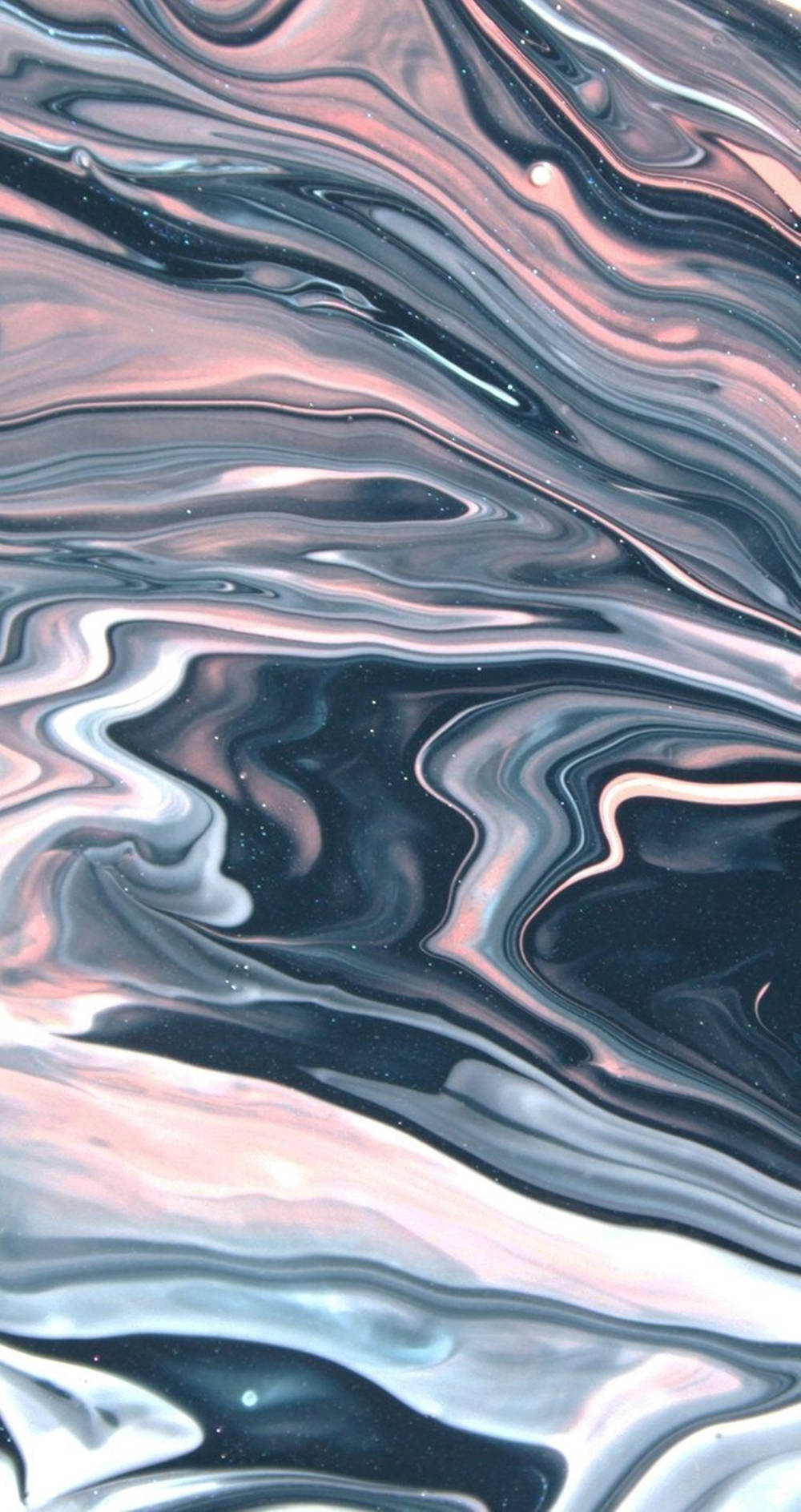 pink, silver, deep blue, HD Phone Wallpaper