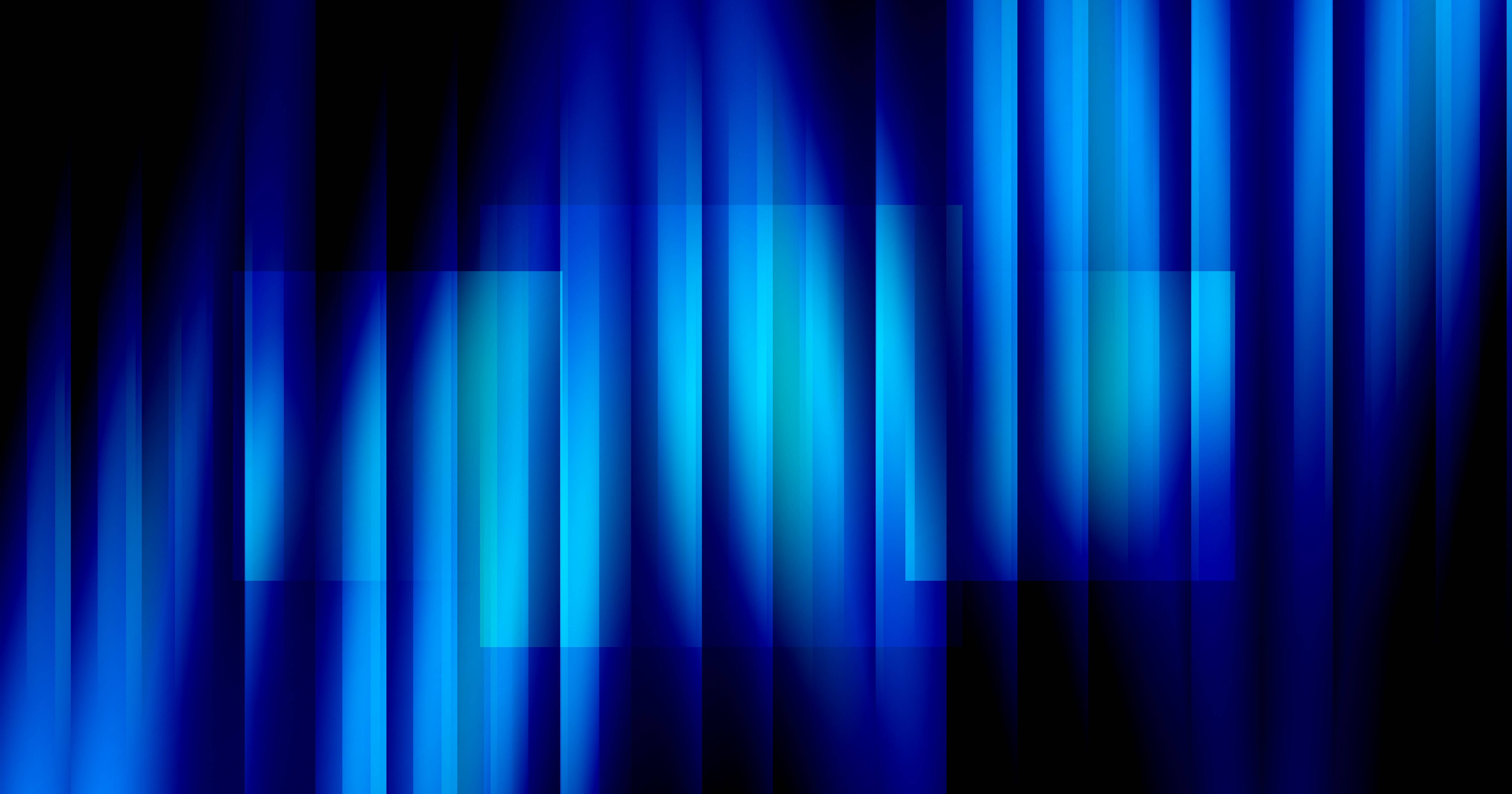 Dark Blue Aesthetic, vertical strips, vibrant blue, 5K Desktop Wallpaper