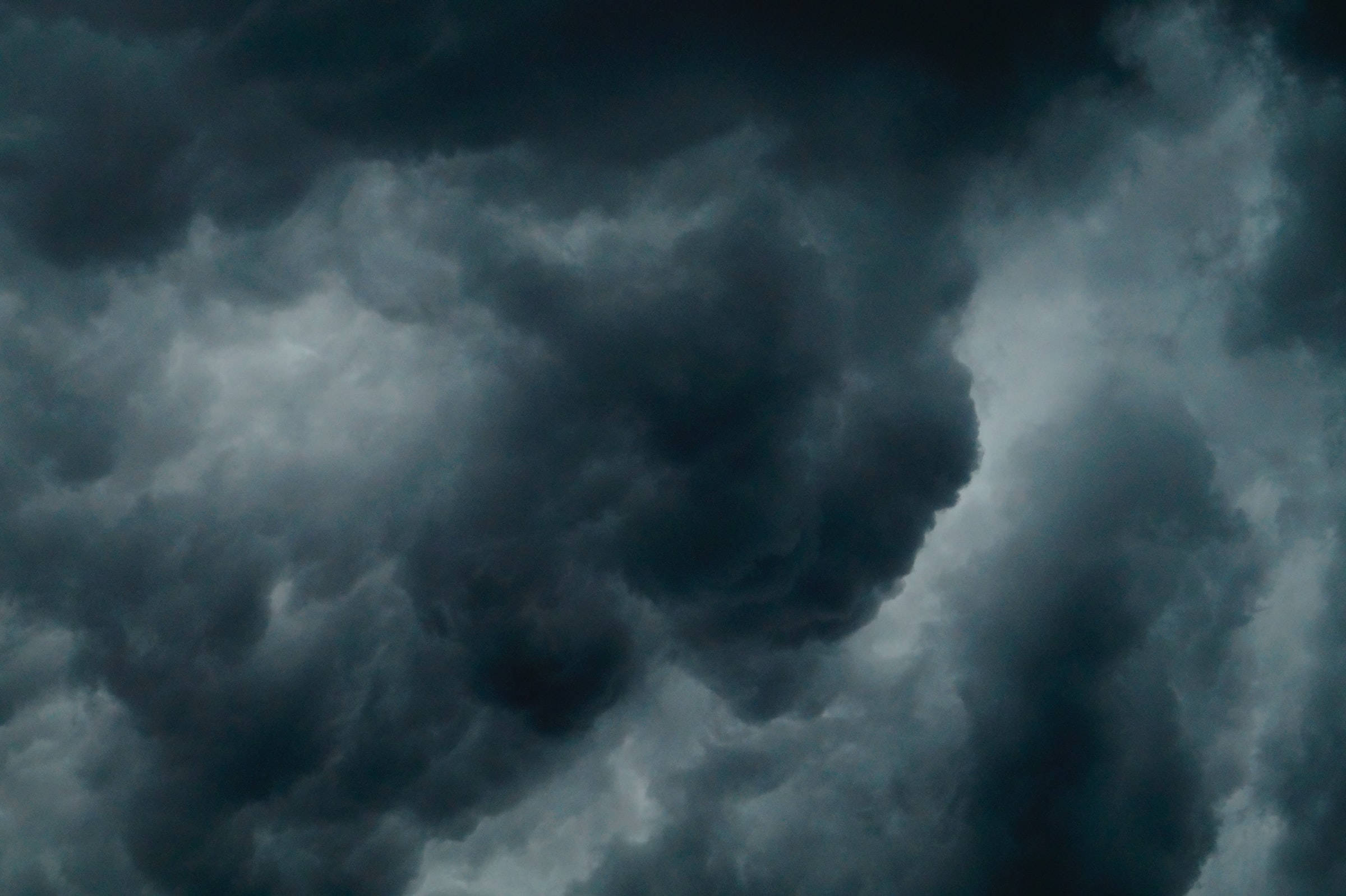 dark blue, stormy, cloudy sky, Full HD Desktop Wallpaper