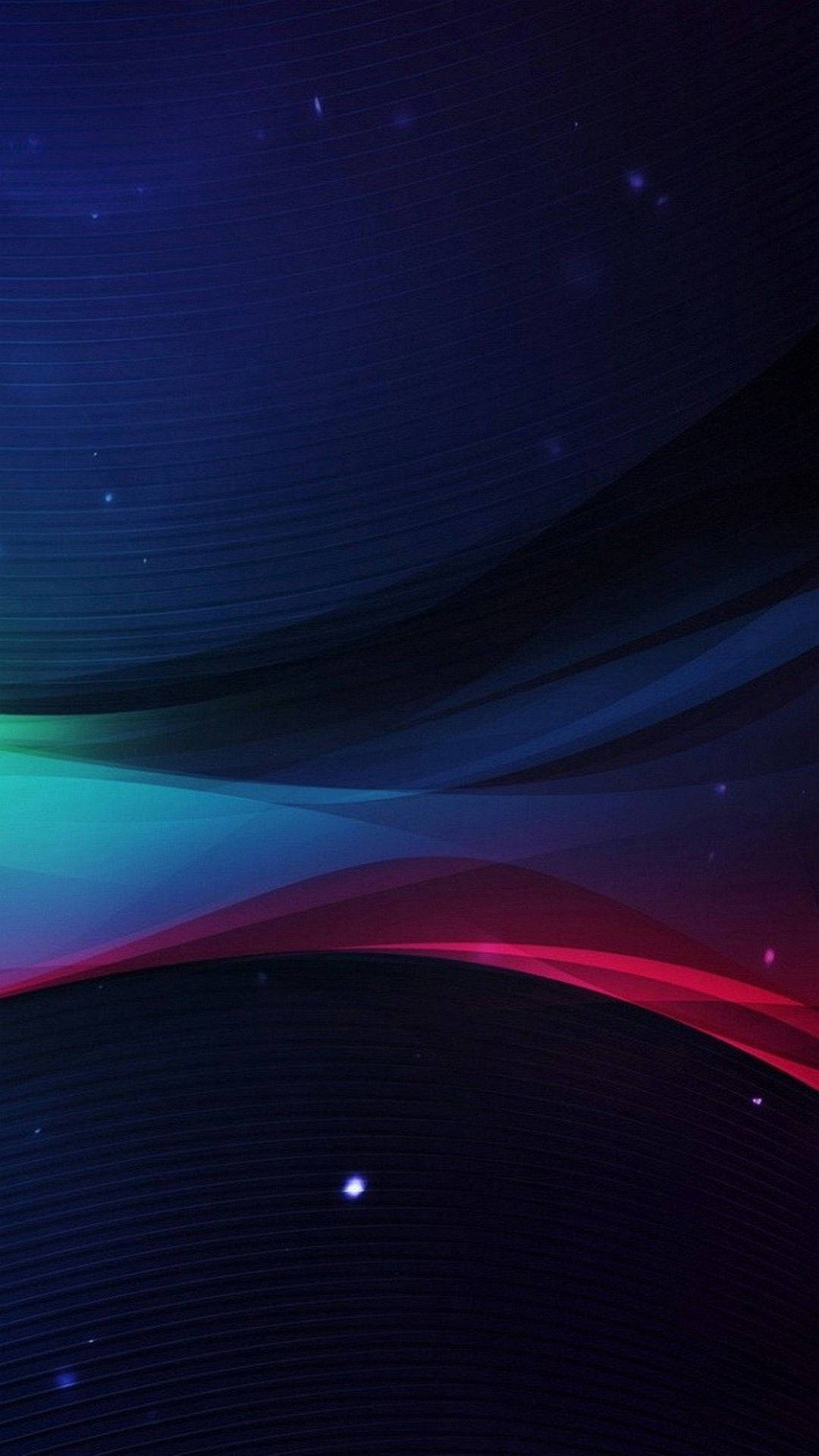 Dark Blue iPhone, blue teal, red, Full HD Phone Wallpaper