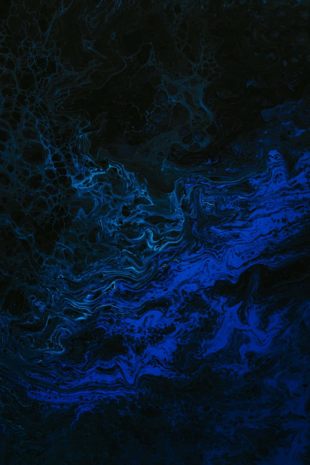 Dark Blue Pattern, electric blue, deep black, HD Phone Wallpaper