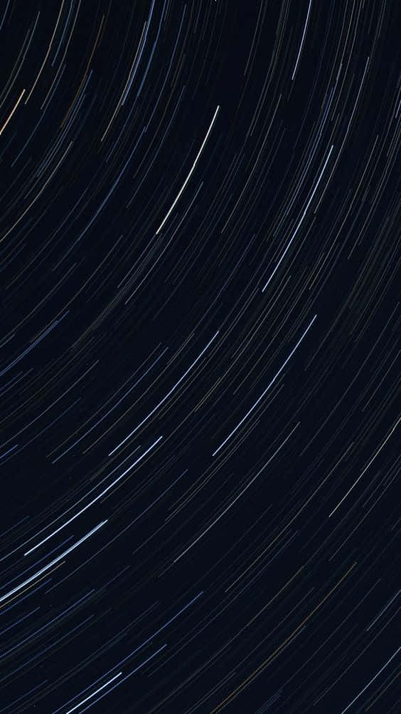 dark blue pattern, starry trails, night sky, SD Phone Wallpaper