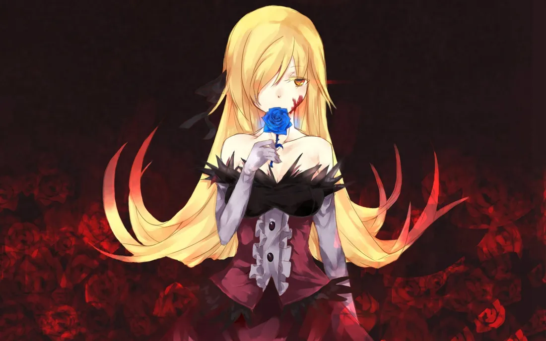 Dark Blue Rose Abstract
