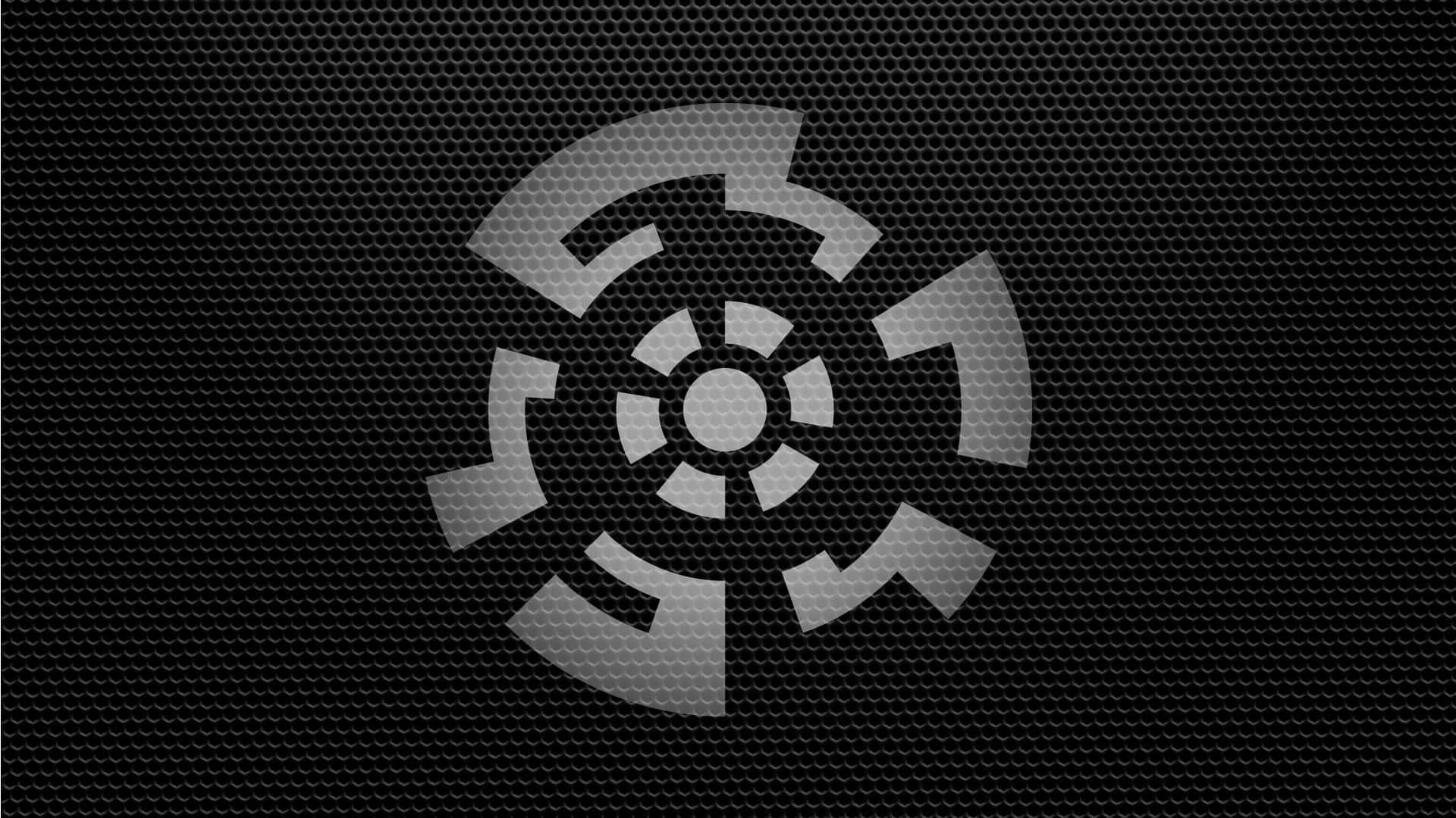 dark circles, 1920 x 1080, sleek silver geometric logo, Full HD Desktop Wallpaper